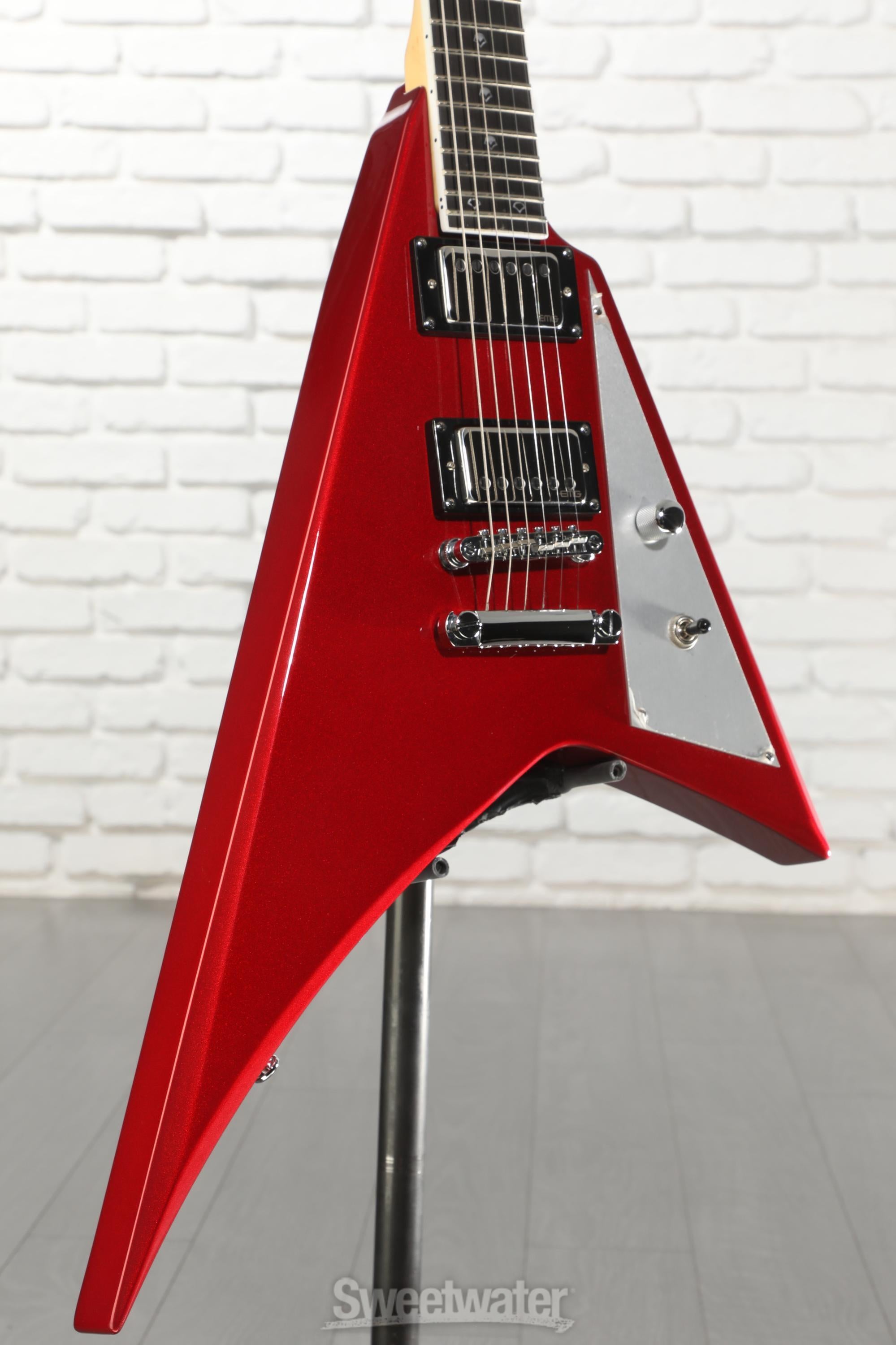 Photo of Kramer Charlie Parra Vanguard Outfit Electric Guitar - Candy Red