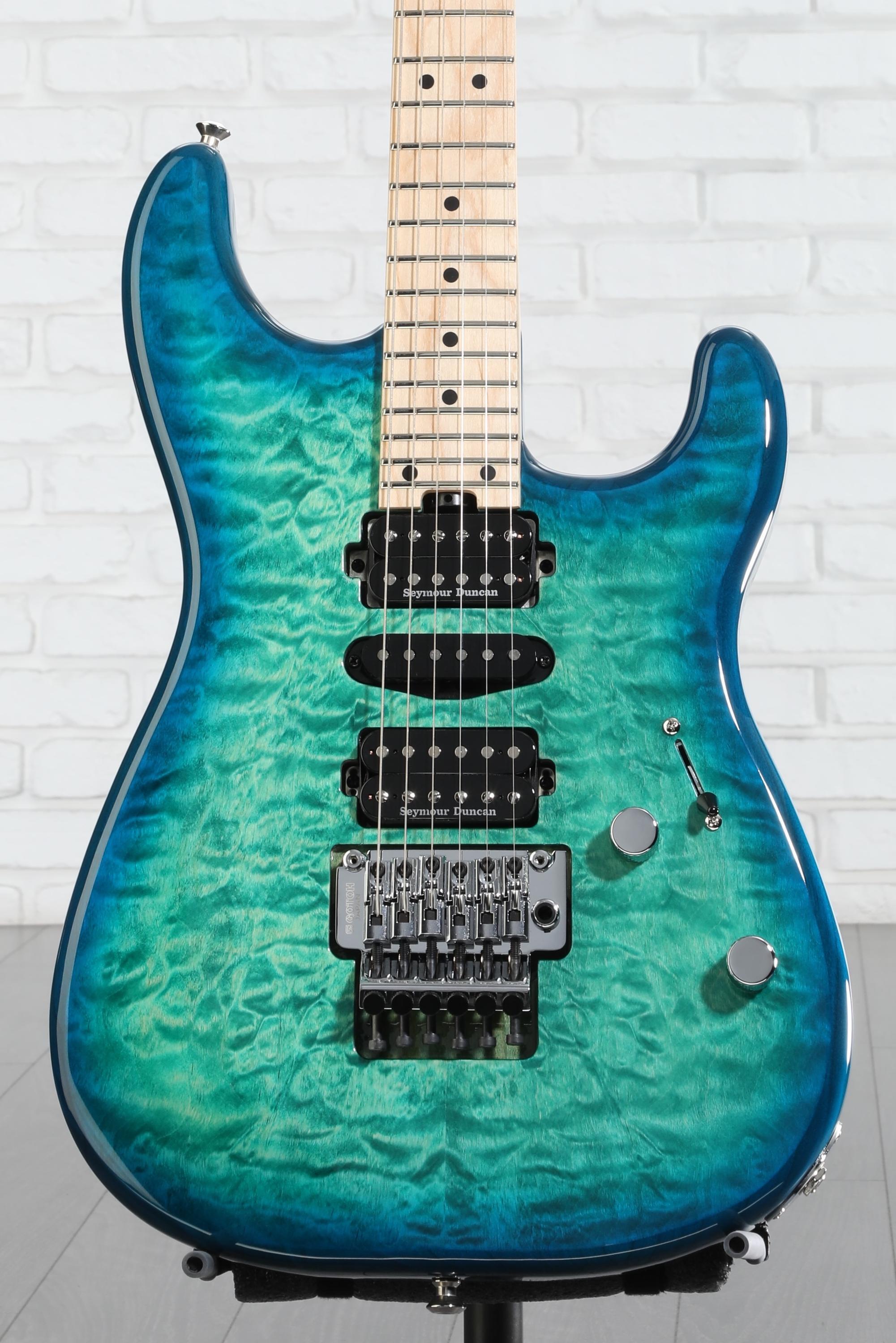 Charvel MJ San Dimas Style 1 HSH FR M QM Electric Guitar