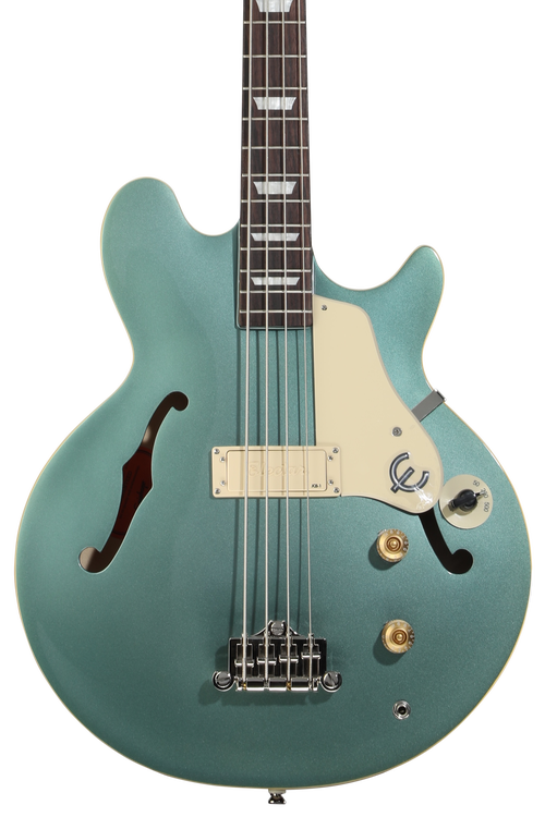 ベース Epiphone Jack Casady Bass Epiphone Jack Casady Fretless Bass Aged Royal Tan | USA