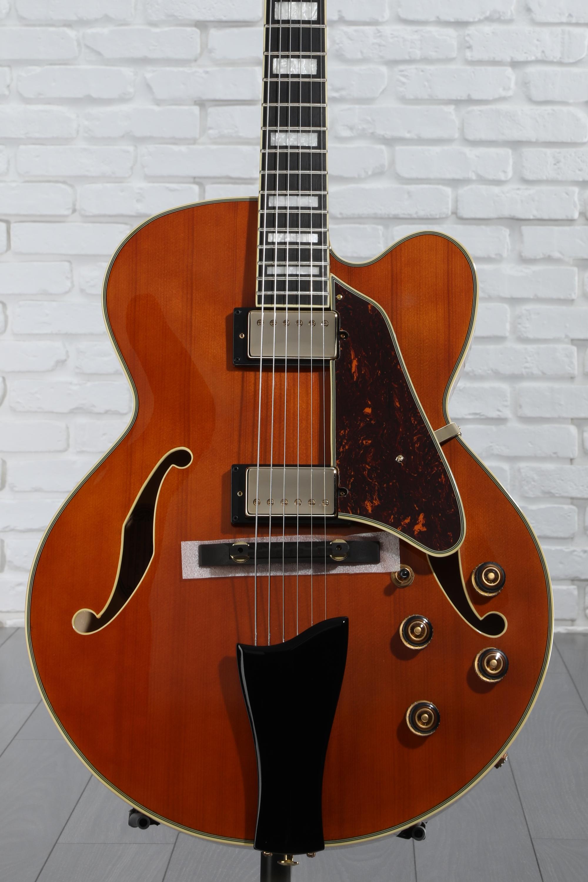ギター Ibanez Artcore Expressionist AF95-BS Ibanez AF95 BS Artcore Expressionist - brown sunburst Hollow