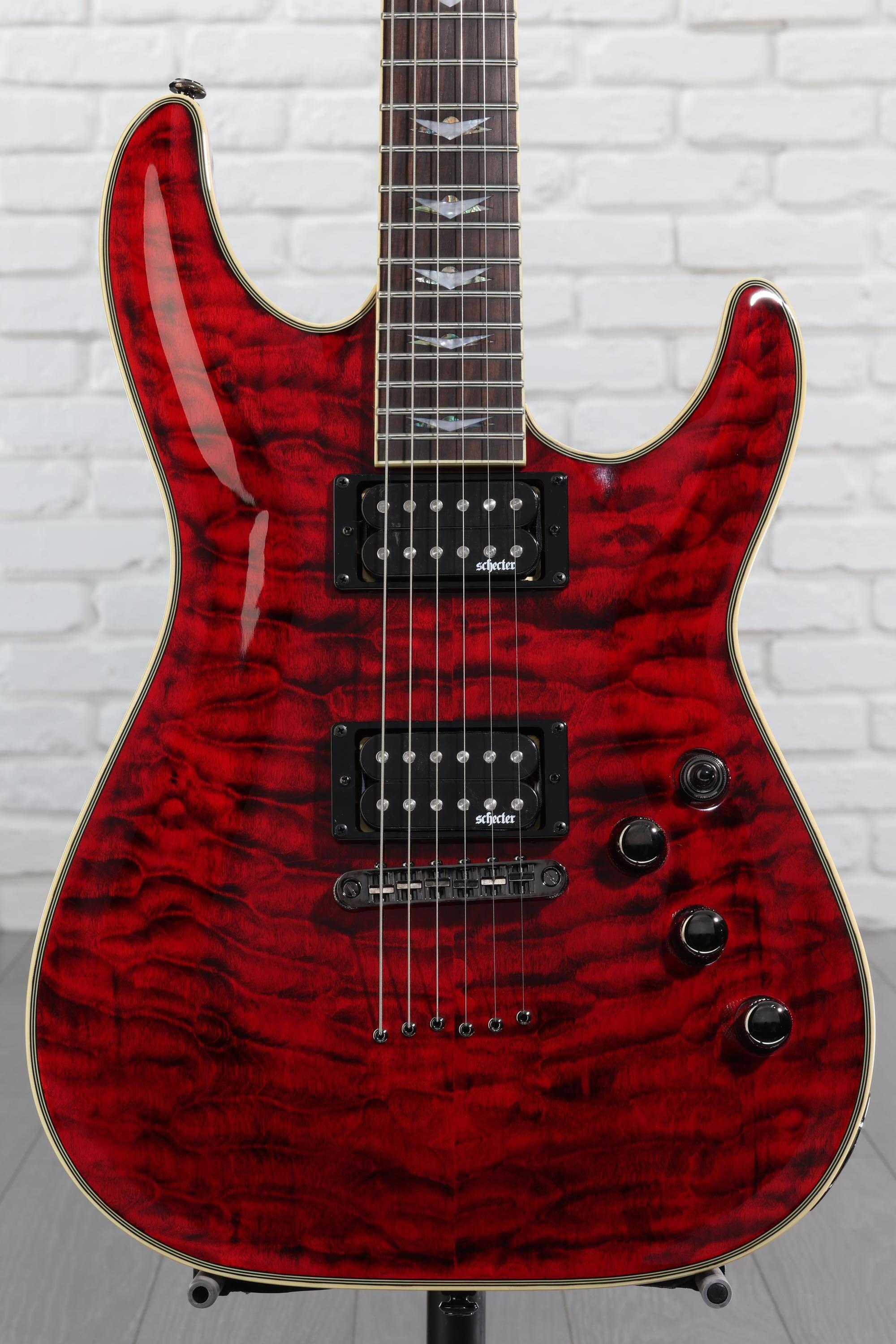 Schecter Omen Extreme-6 Electric Guitar - Black Cherry | Sweetwater
