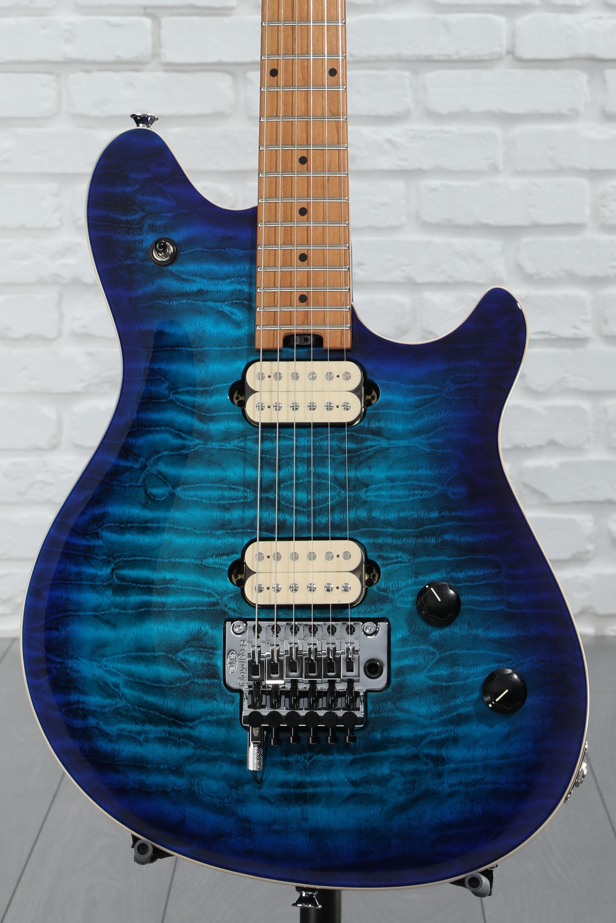 EVH Wolfgang Special QM Electric Guitar - Chlorine Burst with