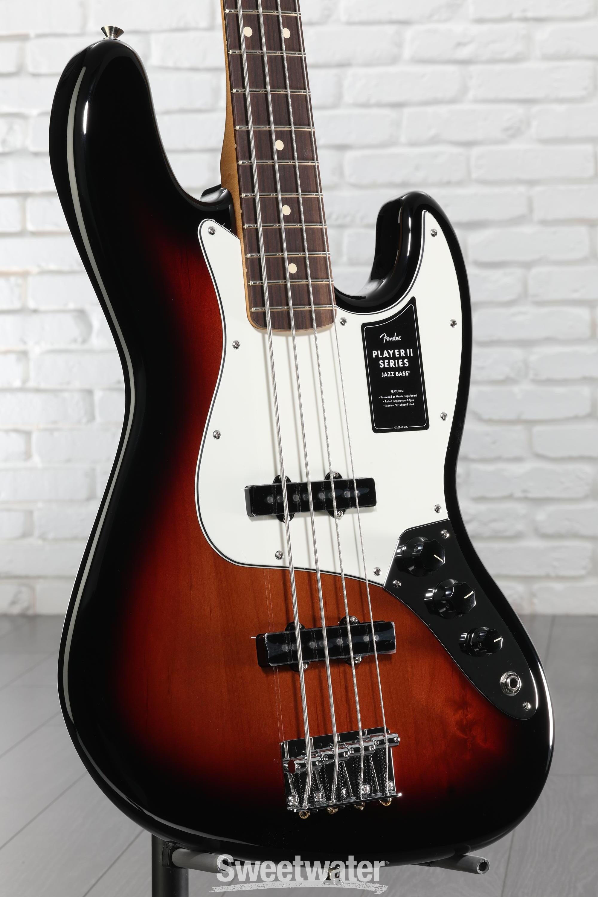 Fender Player II Jazz Bass - 3-color Sunburst with Rosewood