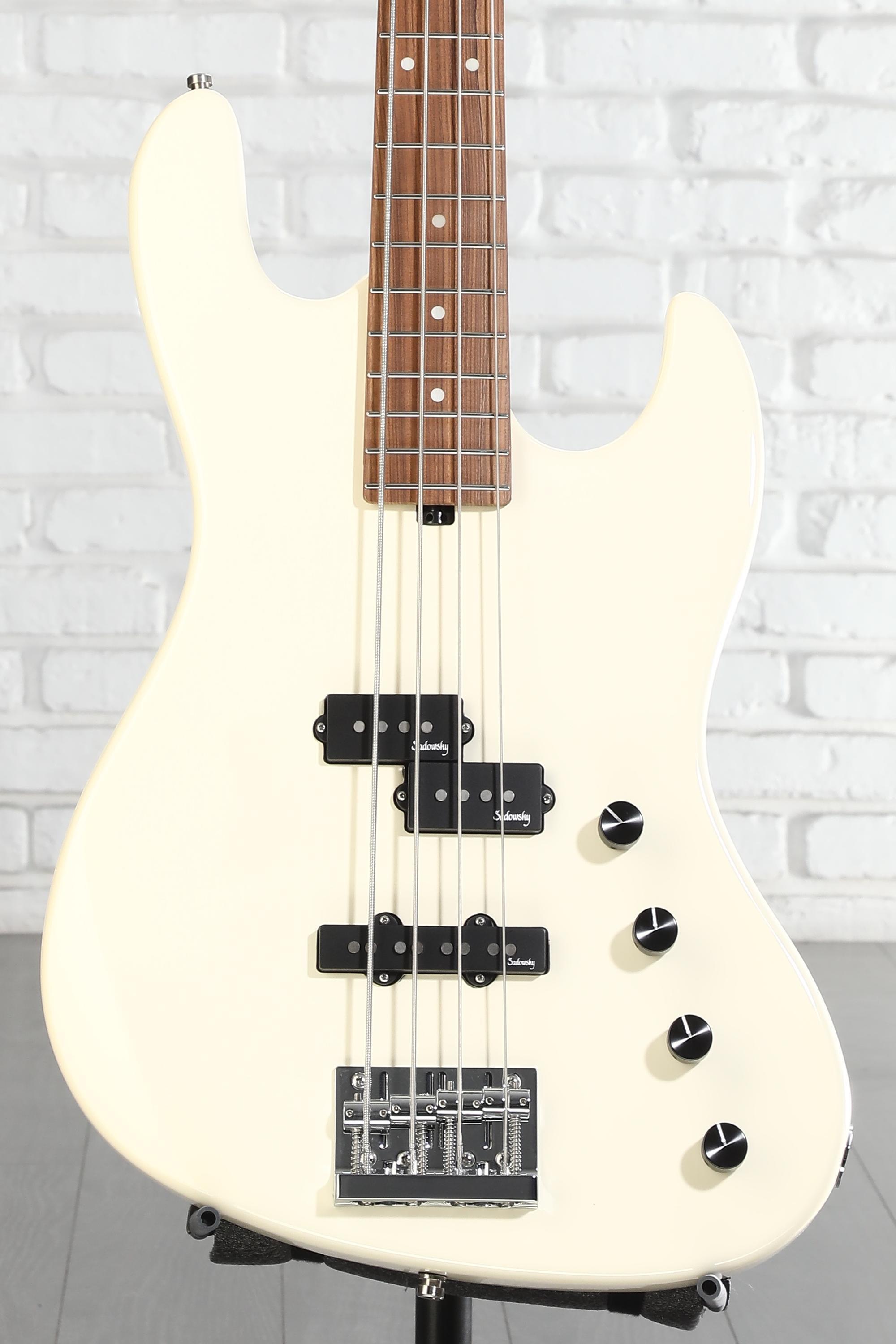 【EDWARDS】SID 明希 model bass white Sadowsky MetroExpress 21-fret Verdine White Artist Line Bass, 4