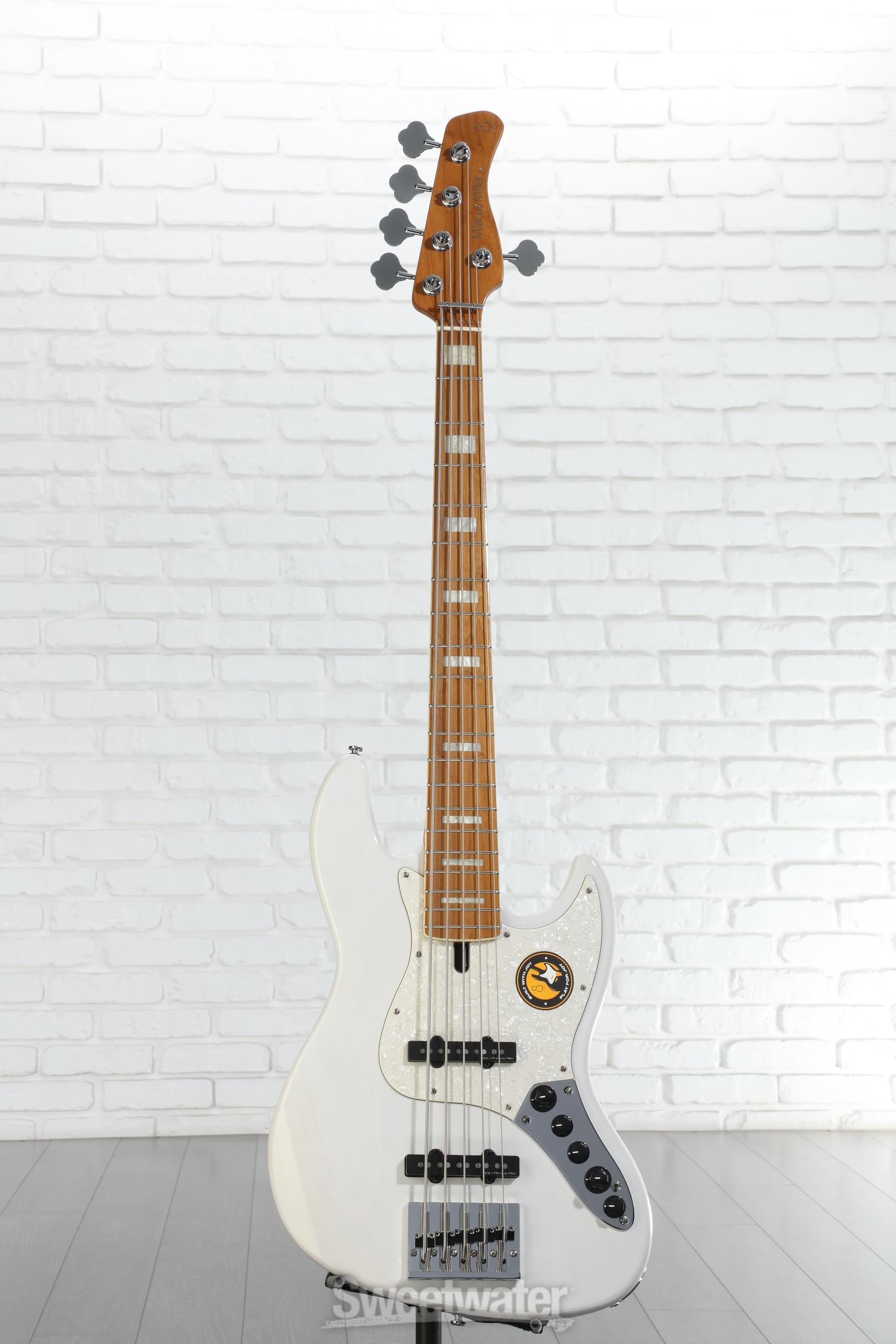 Sire Marcus Miller V8 5-string Electric Bass - White Blonde