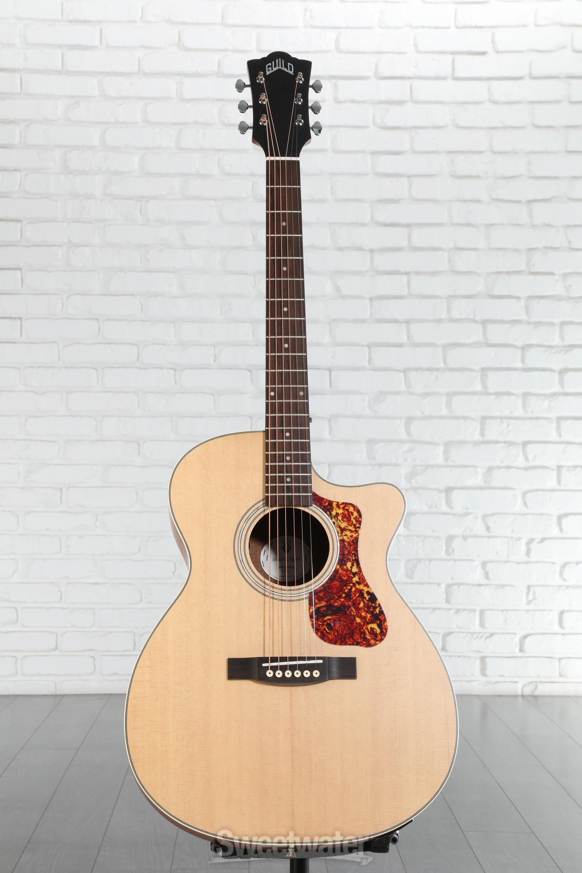 Guild OM-240CE, Orchestra Acoustic-Electric Guitar - Natural