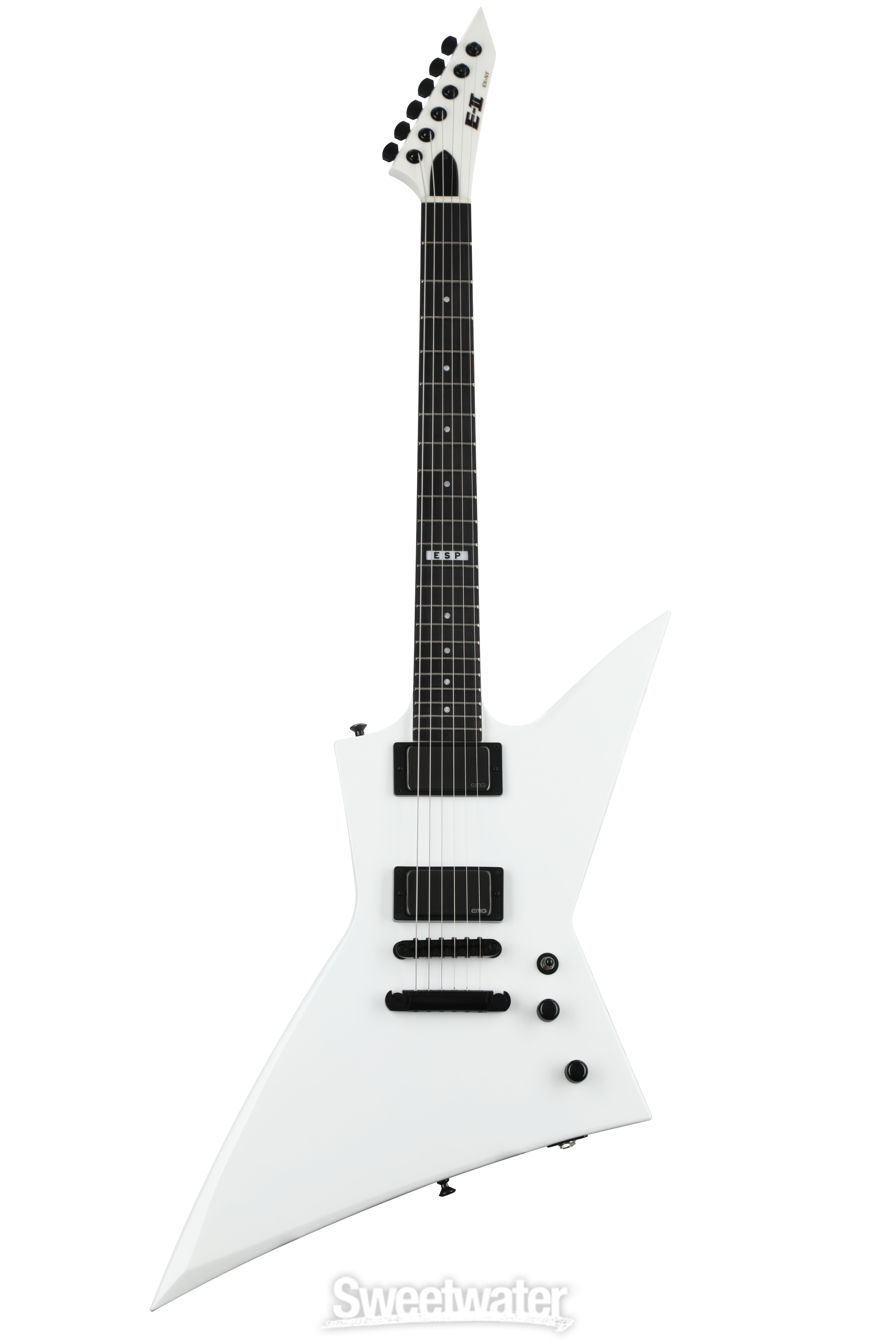 ESP E-II EX NT Electric Guitar - Snow White | Sweetwater