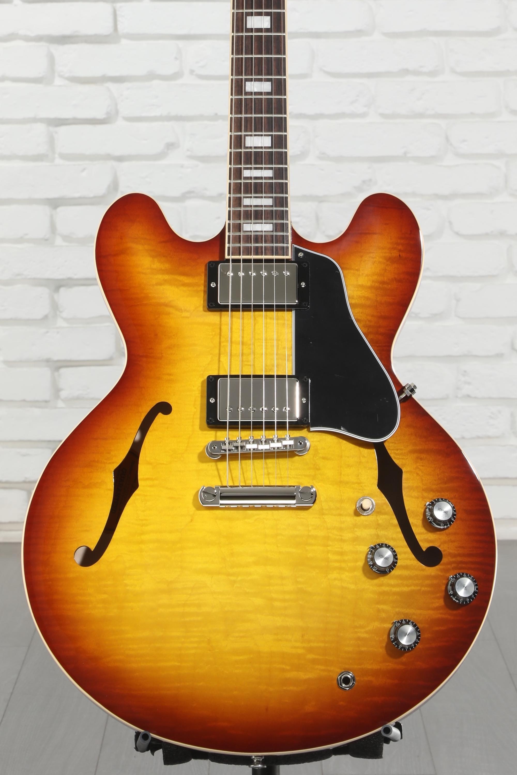 Gibson ES-335 Figured Semi-hollowbody Electric Guitar - Iced Tea