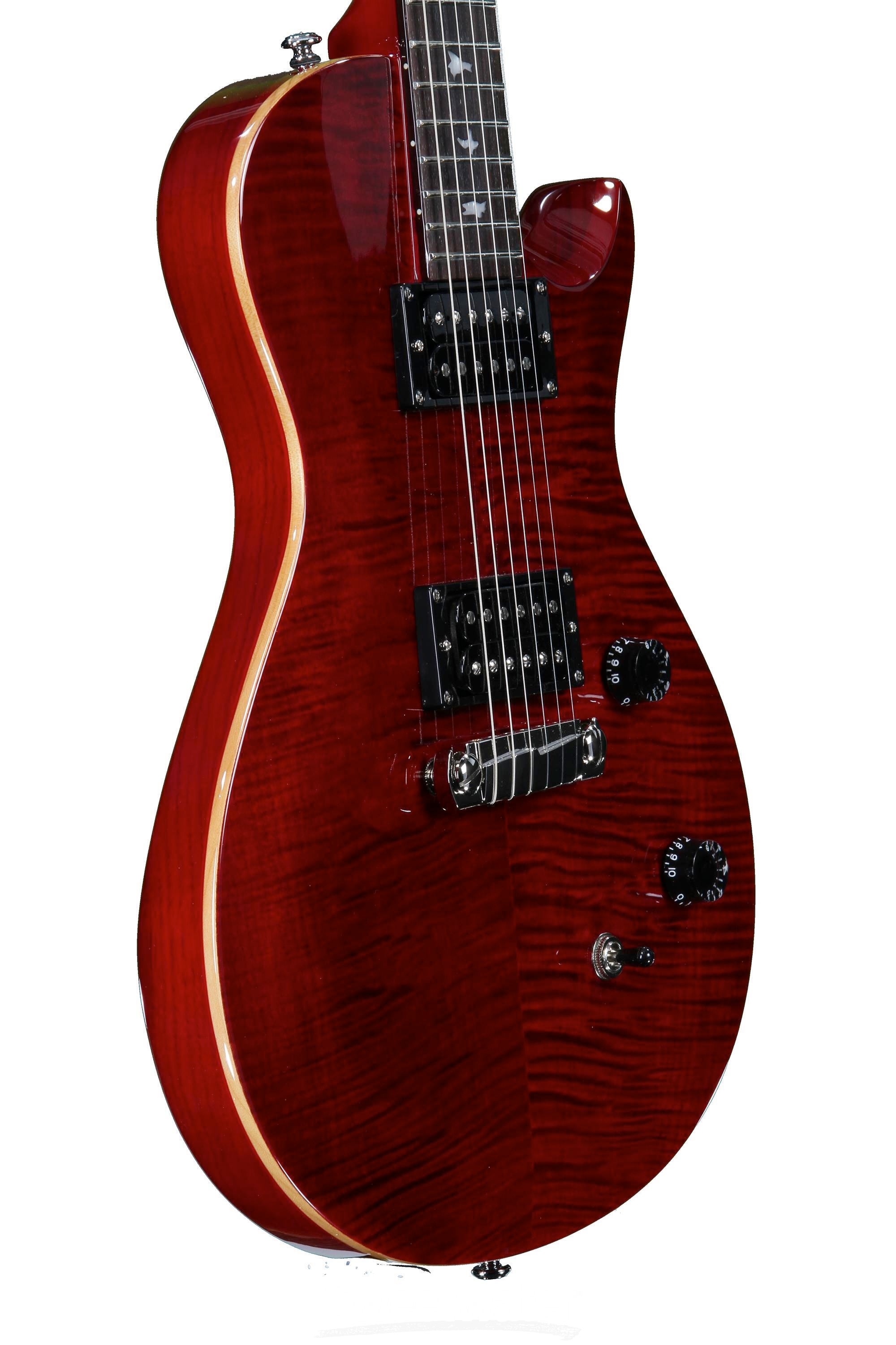 PRS SE Singlecut - Scarlet Red with Birds Reviews | Sweetwater