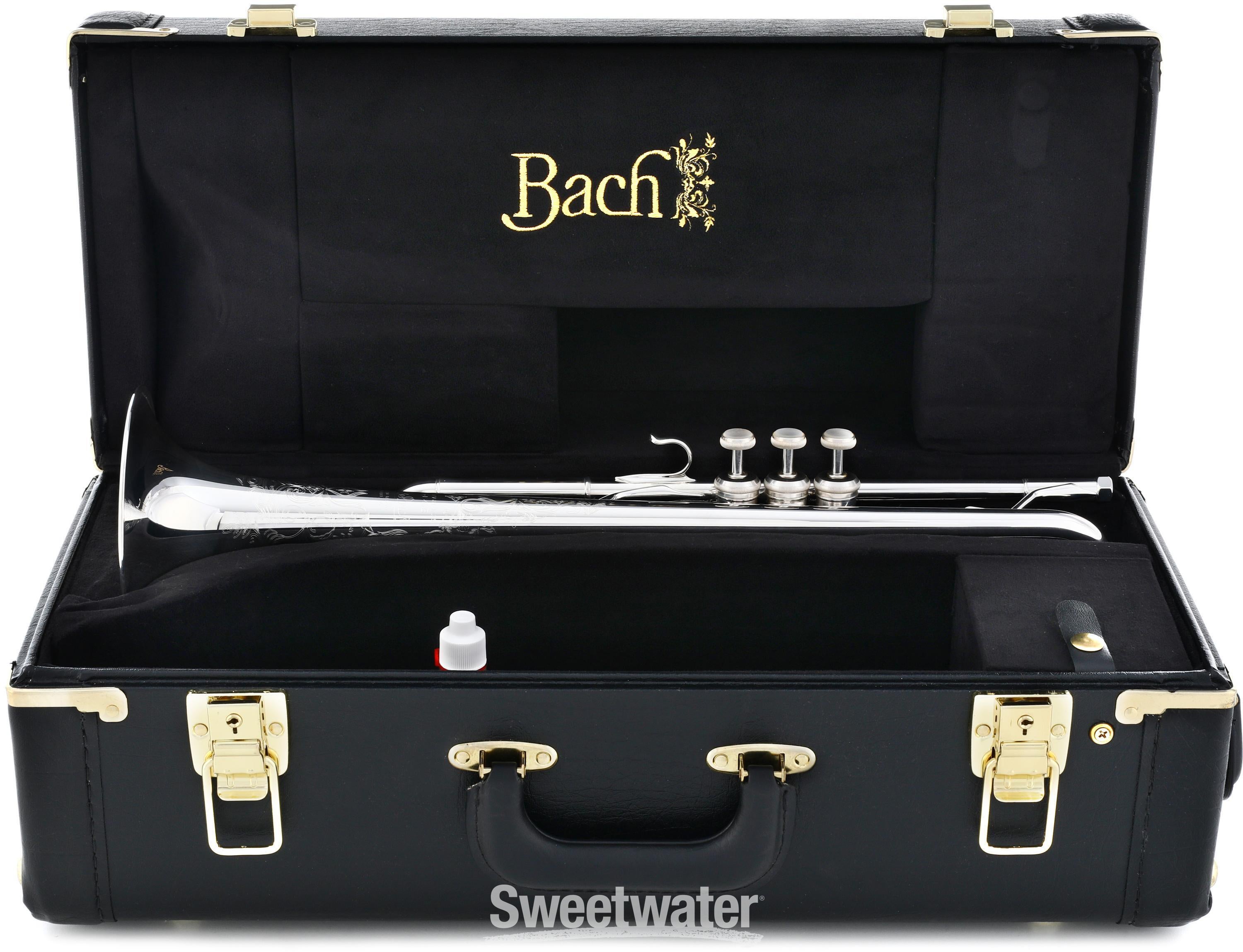 Bach LR190 Stradivarius Professional Bb Trumpet - 43 Bronze Bell 