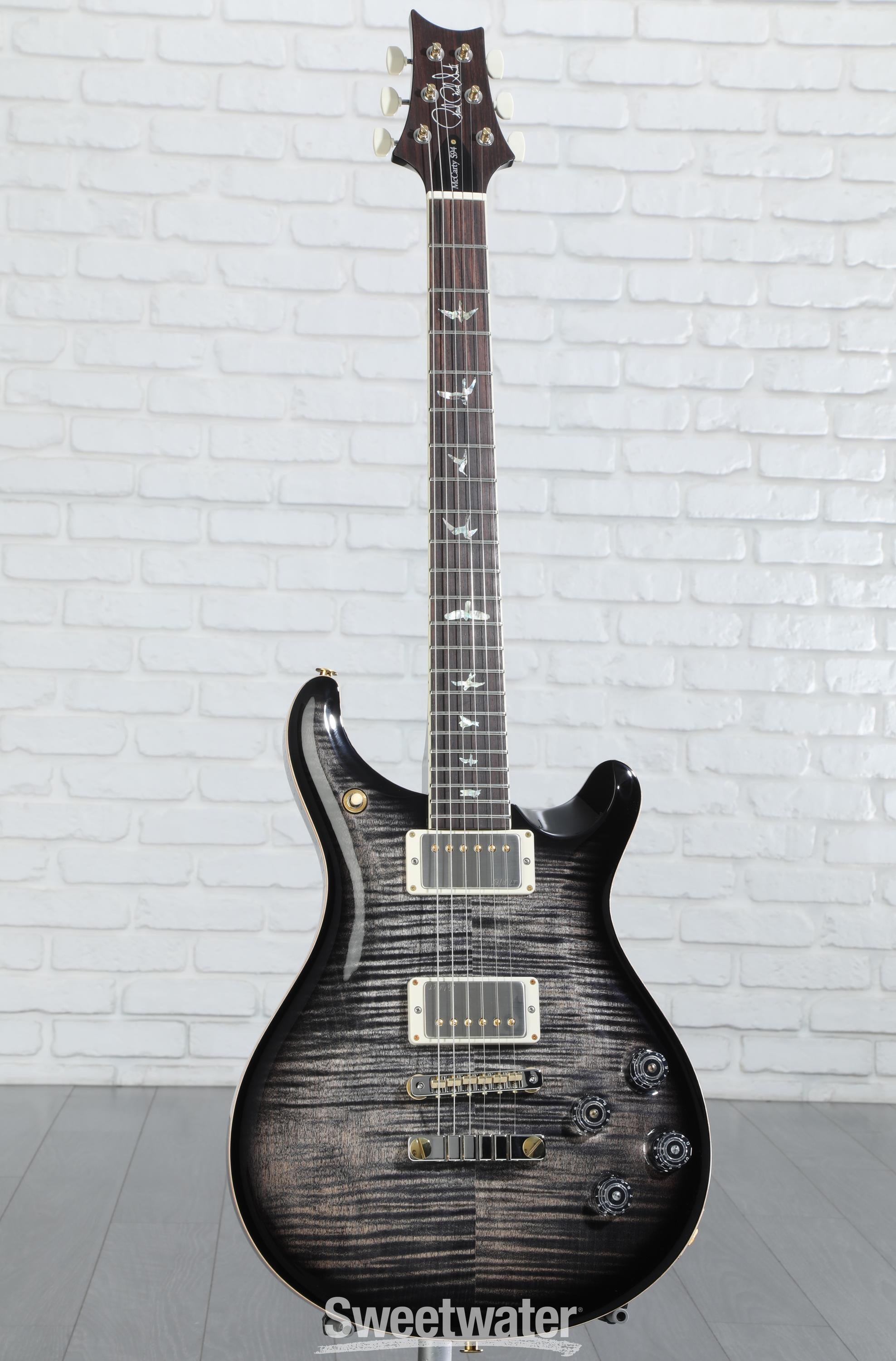 PRS McCarty 594 10-Top Electric Guitar - Charcoal Burst | Sweetwater