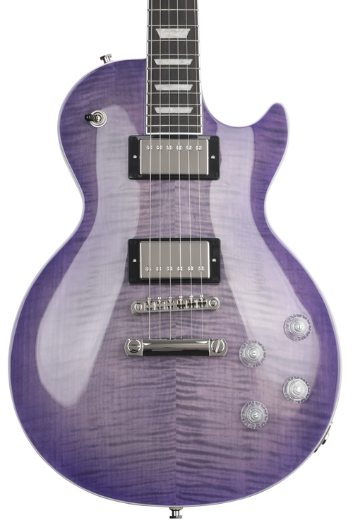 Epiphone Les Paul Modern Figured Electric Guitar - Purple Burst