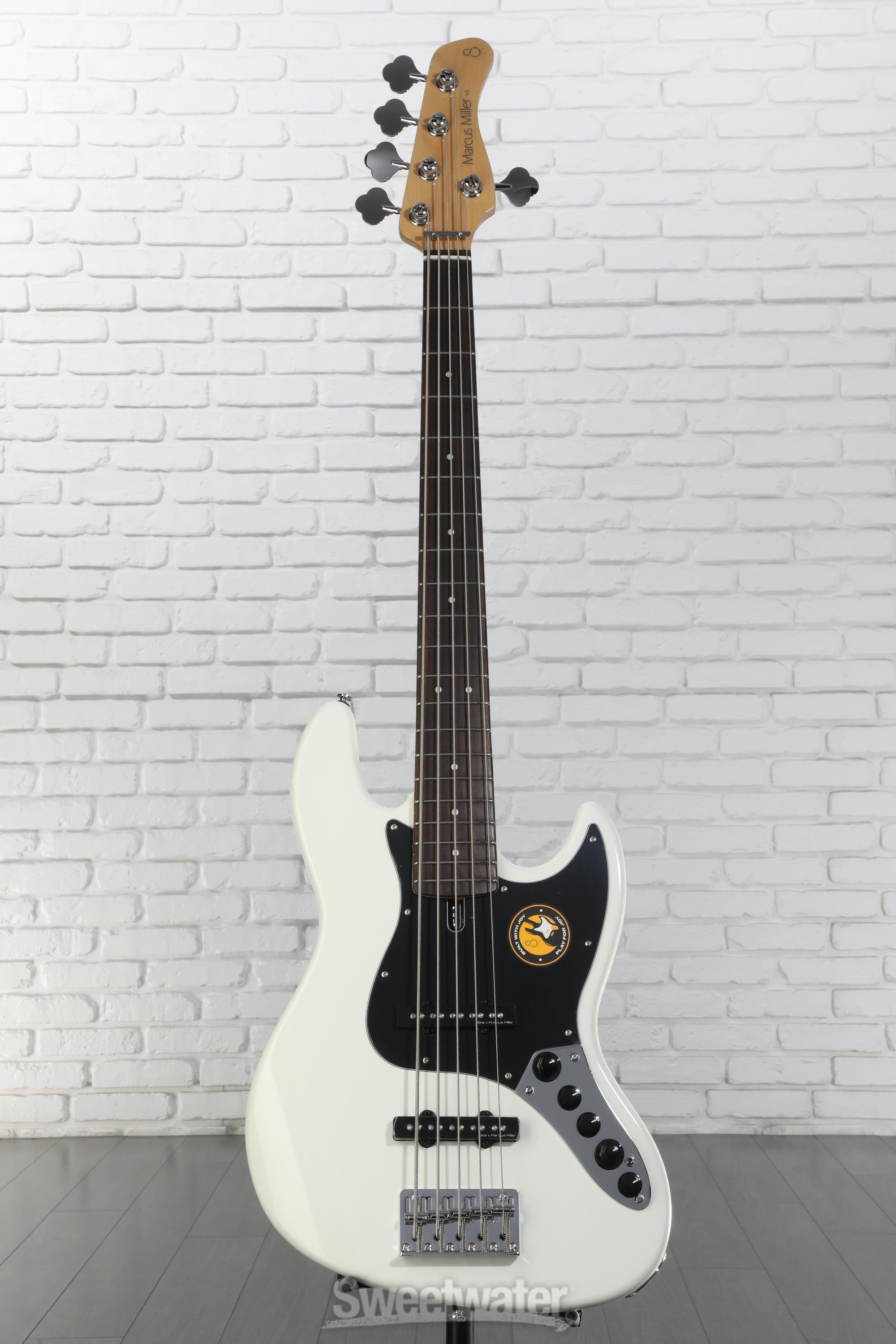 Sire Marcus Miller V3 5-string Bass Guitar - Antique White