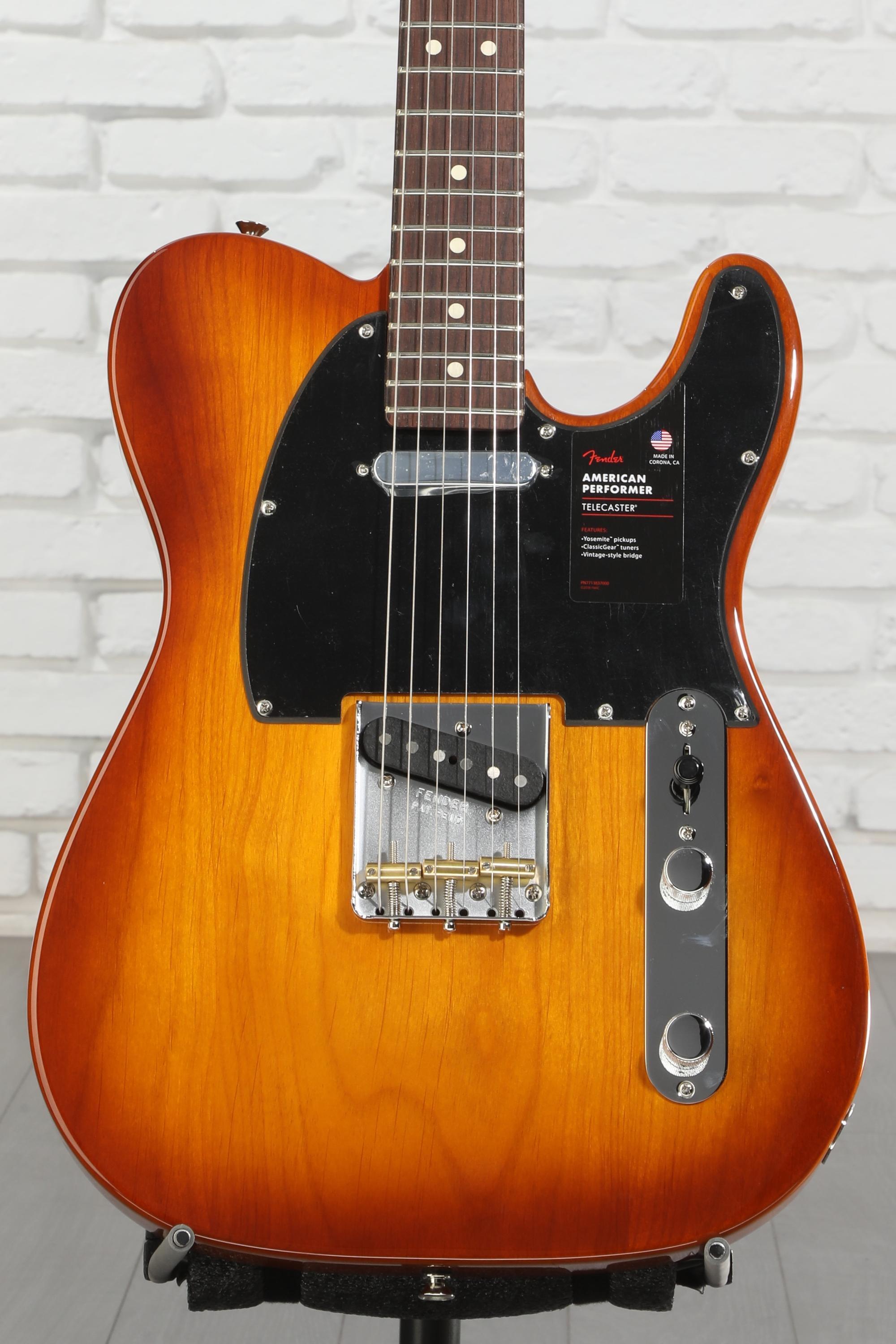 ギター Fender American Performer Telecaster Fender American Performer Telecaster - Honeyburst with Rosewood