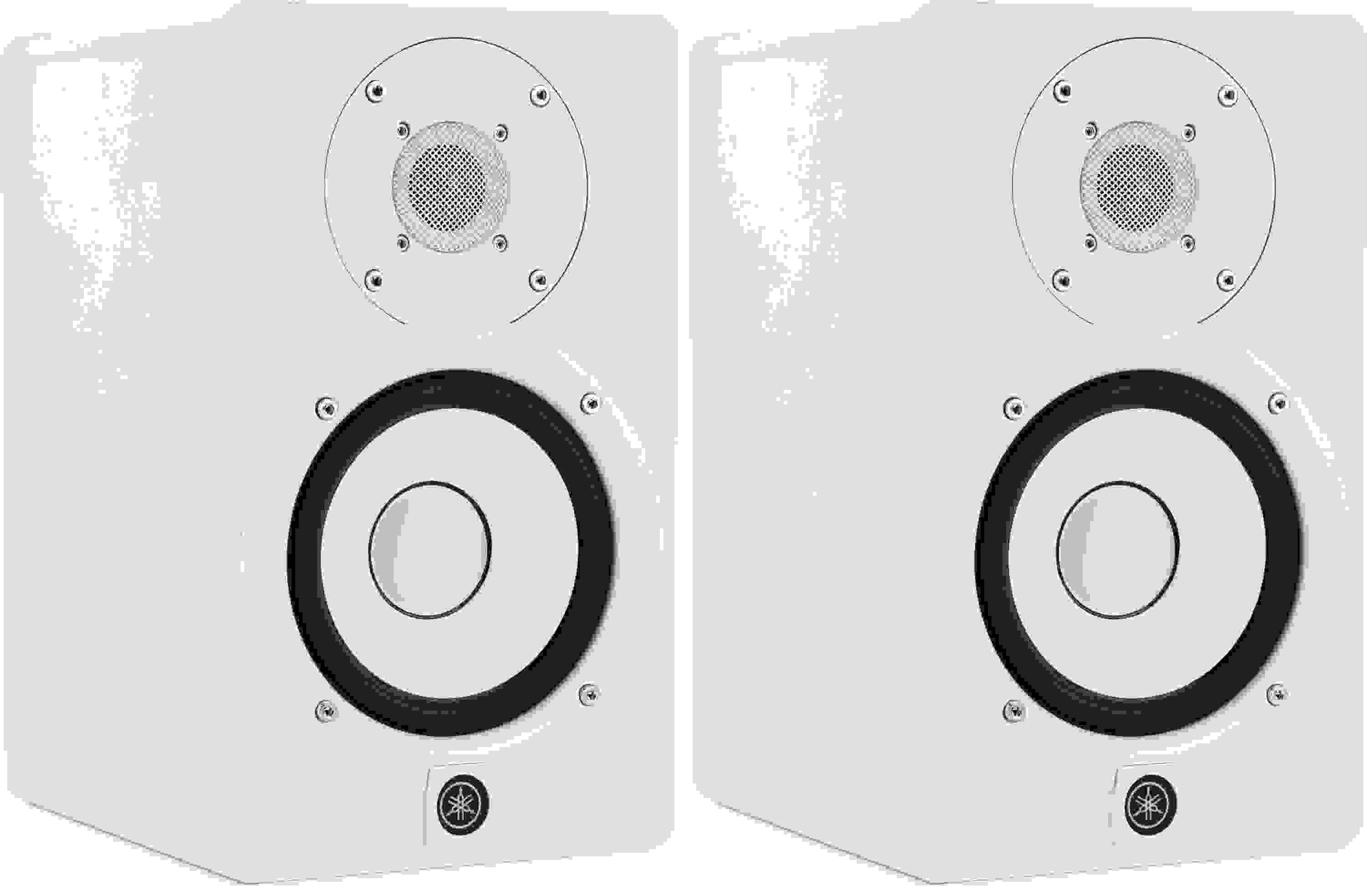 Yamaha HS5 5 inch Powered Studio Monitor Pair - White