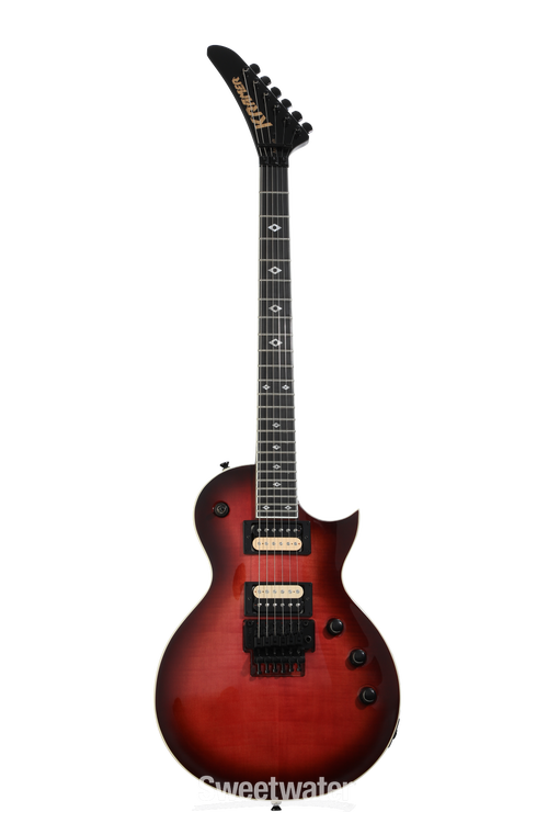 Kramer Assault Figured Electric Guitar - Magenta Perimeter