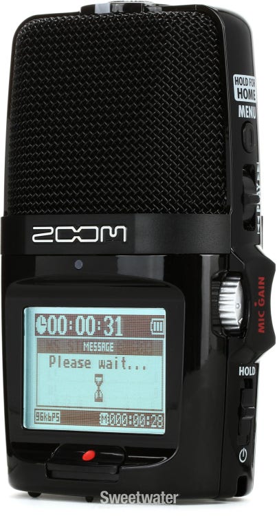  Zoom H2n 2-Input / 4-Track Portable Handy Recorder