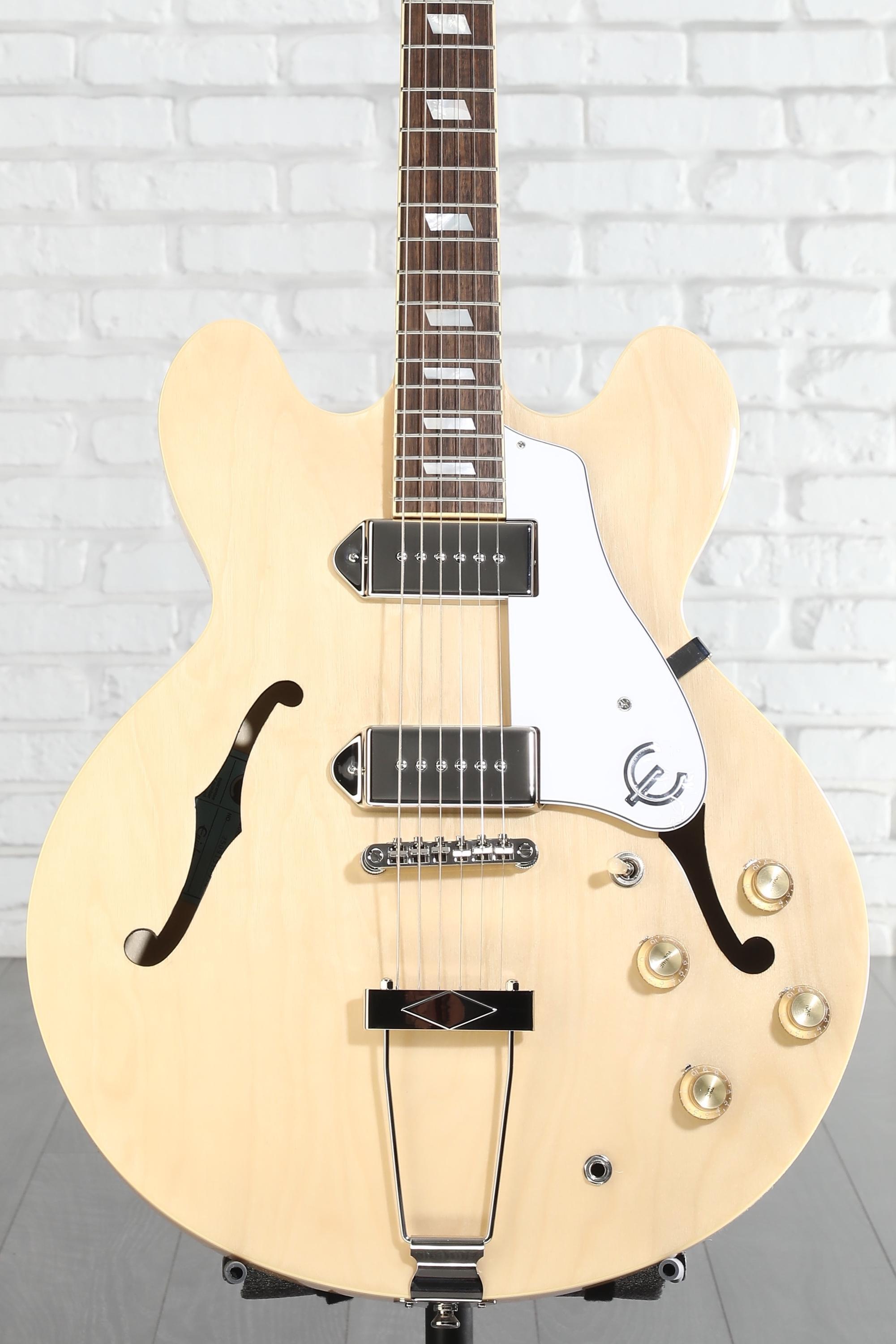 Epiphone Casino Hollowbody Electric Guitar - Natural | Sweetwater