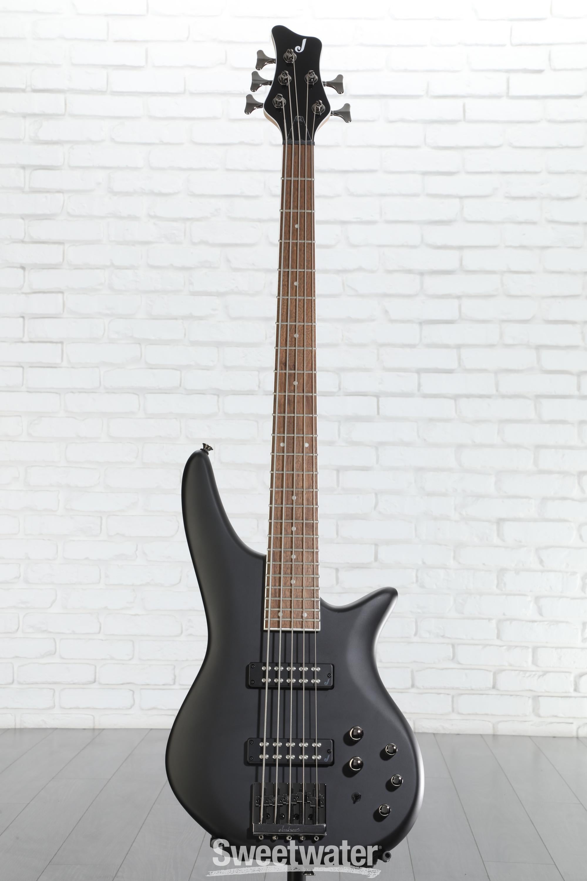Jackson Spectra JS3V Bass Guitar - Satin Black | Sweetwater