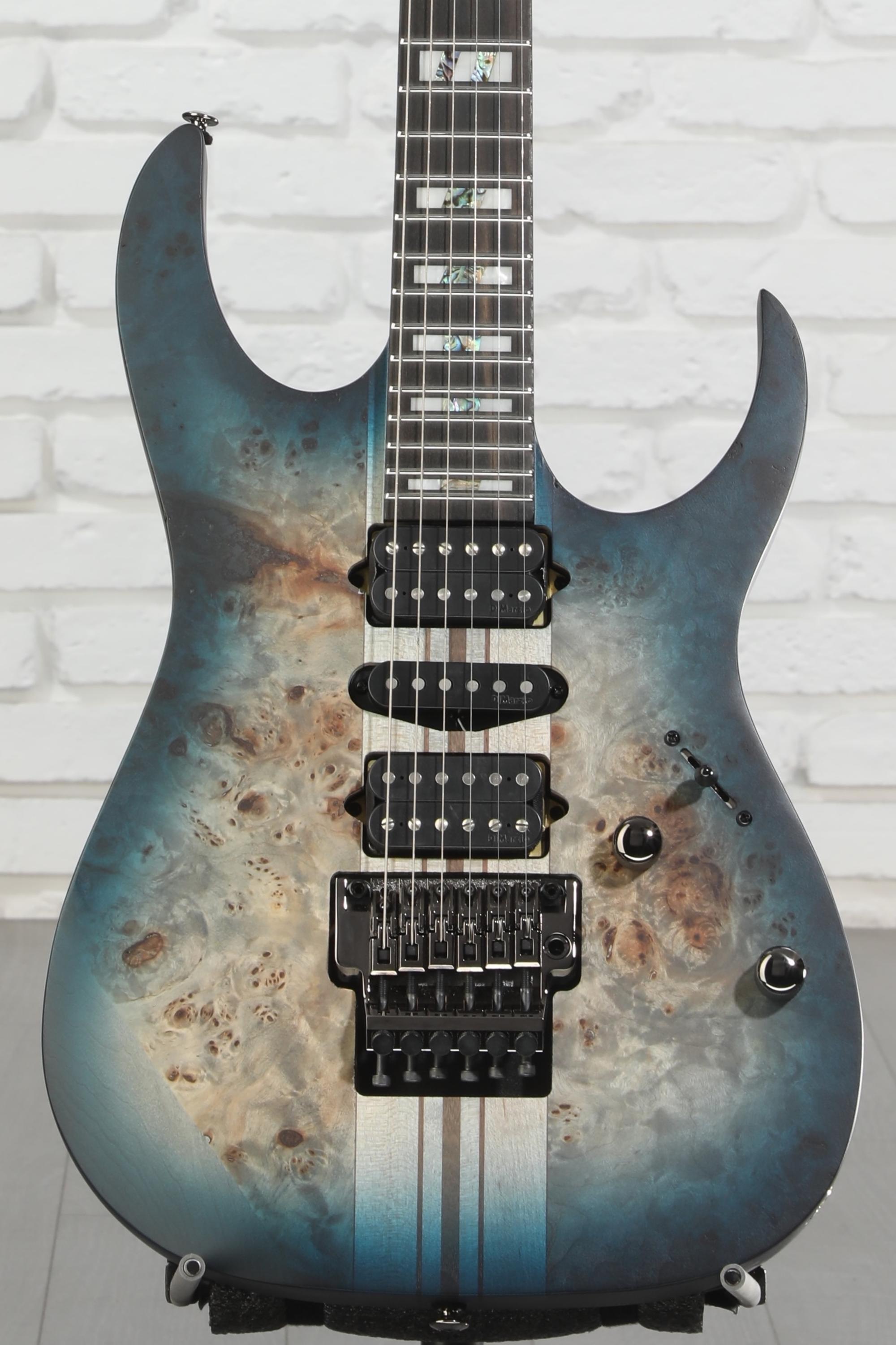 ギター Ibanez Premium RG RGT1270PB Ibanez RGT1270PB Premium With Tremolo Electric Guitar Deep