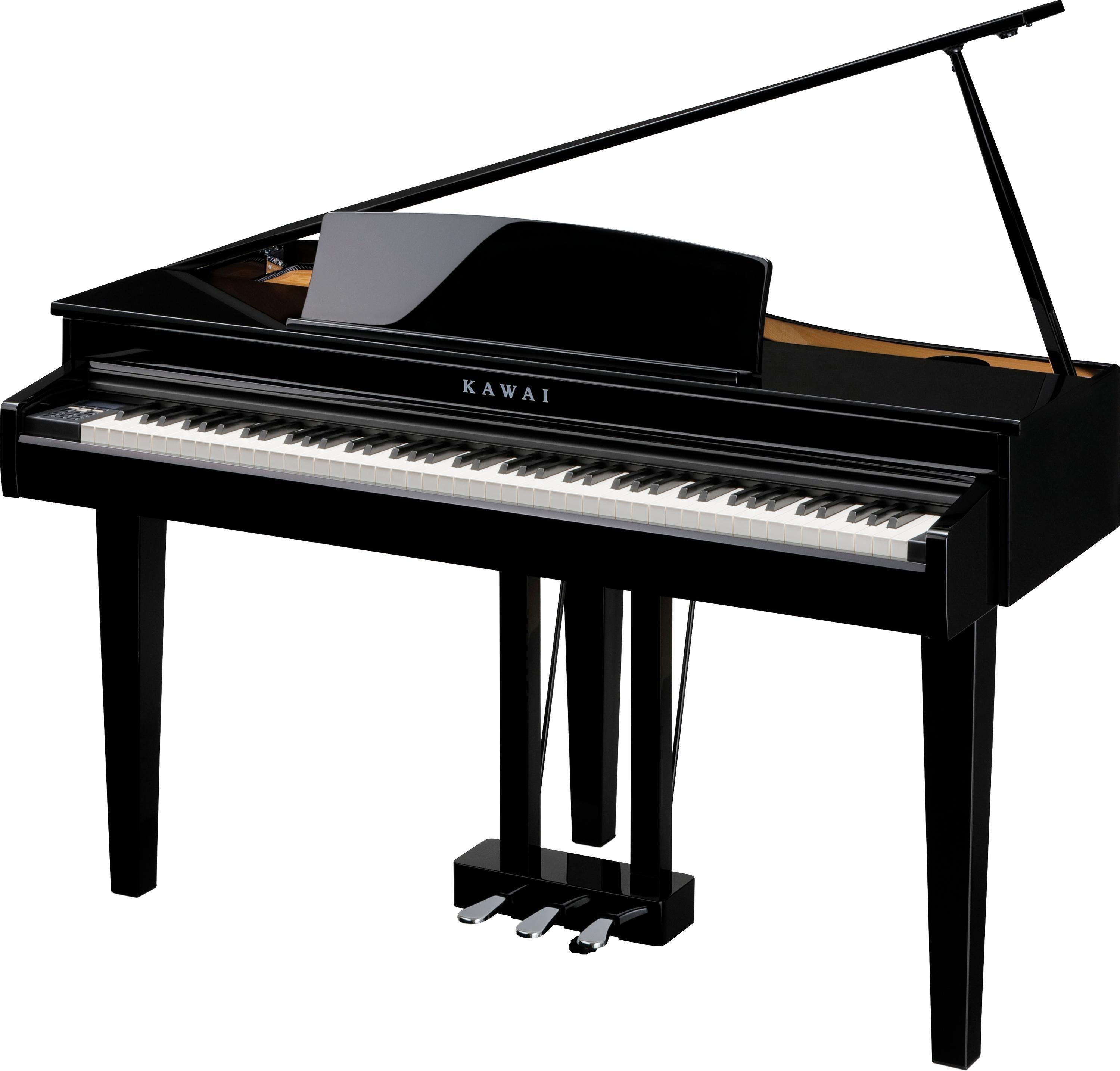 Kawai DG30 Grand Digital Piano - Polished Ebony | Sweetwater