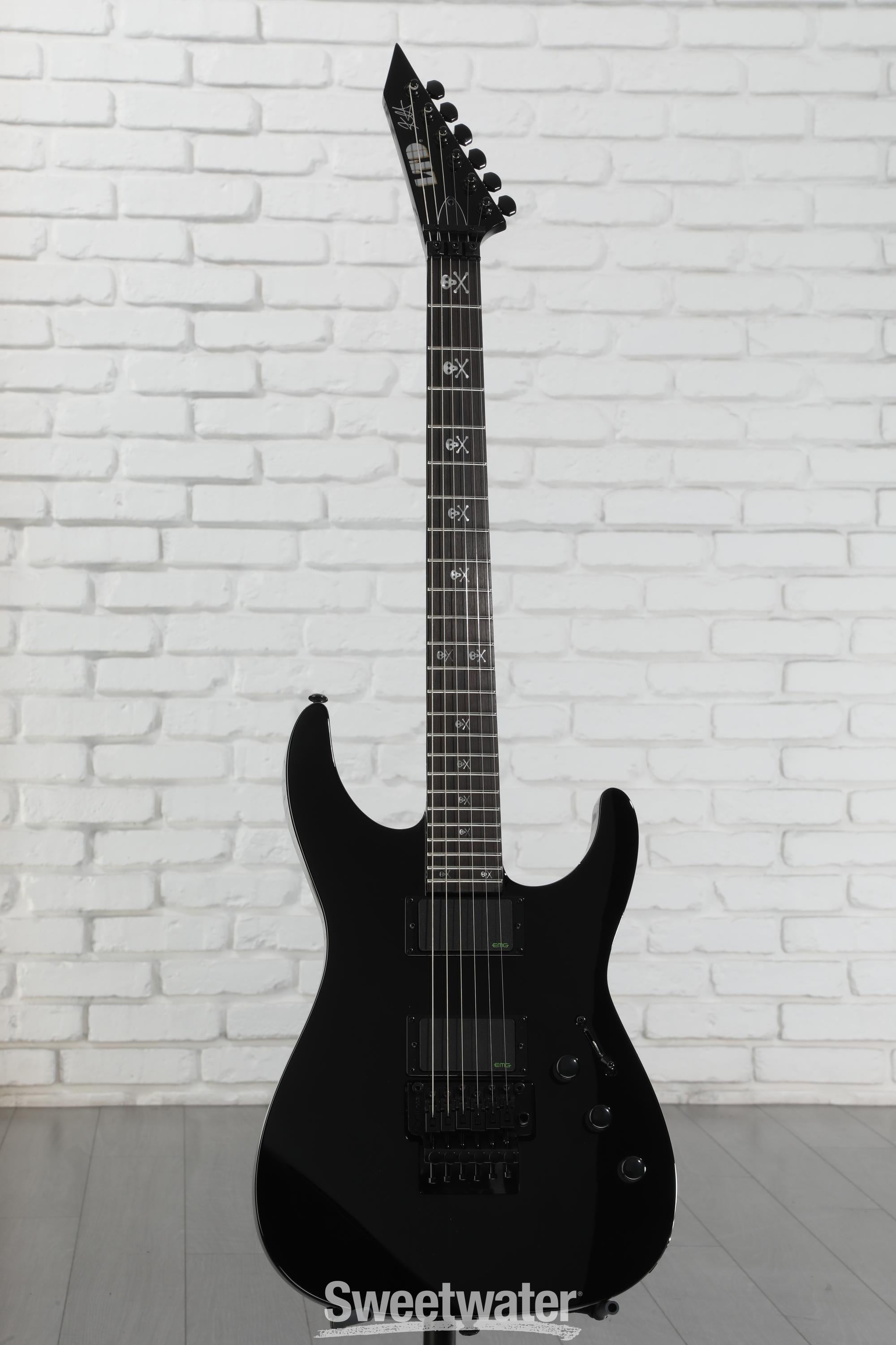 ESP LTD Kirk Hammett Signature KH-602 - Black | Sweetwater