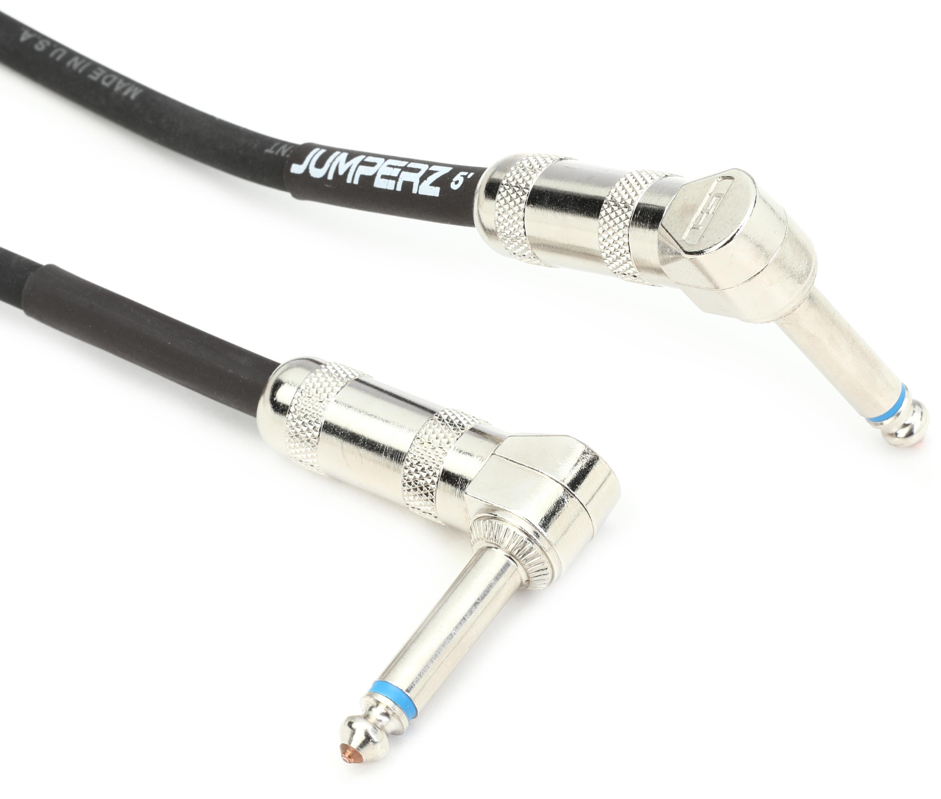 Photo of JUMPERZ Blue Line Instrument Patch Cable - 5 feet