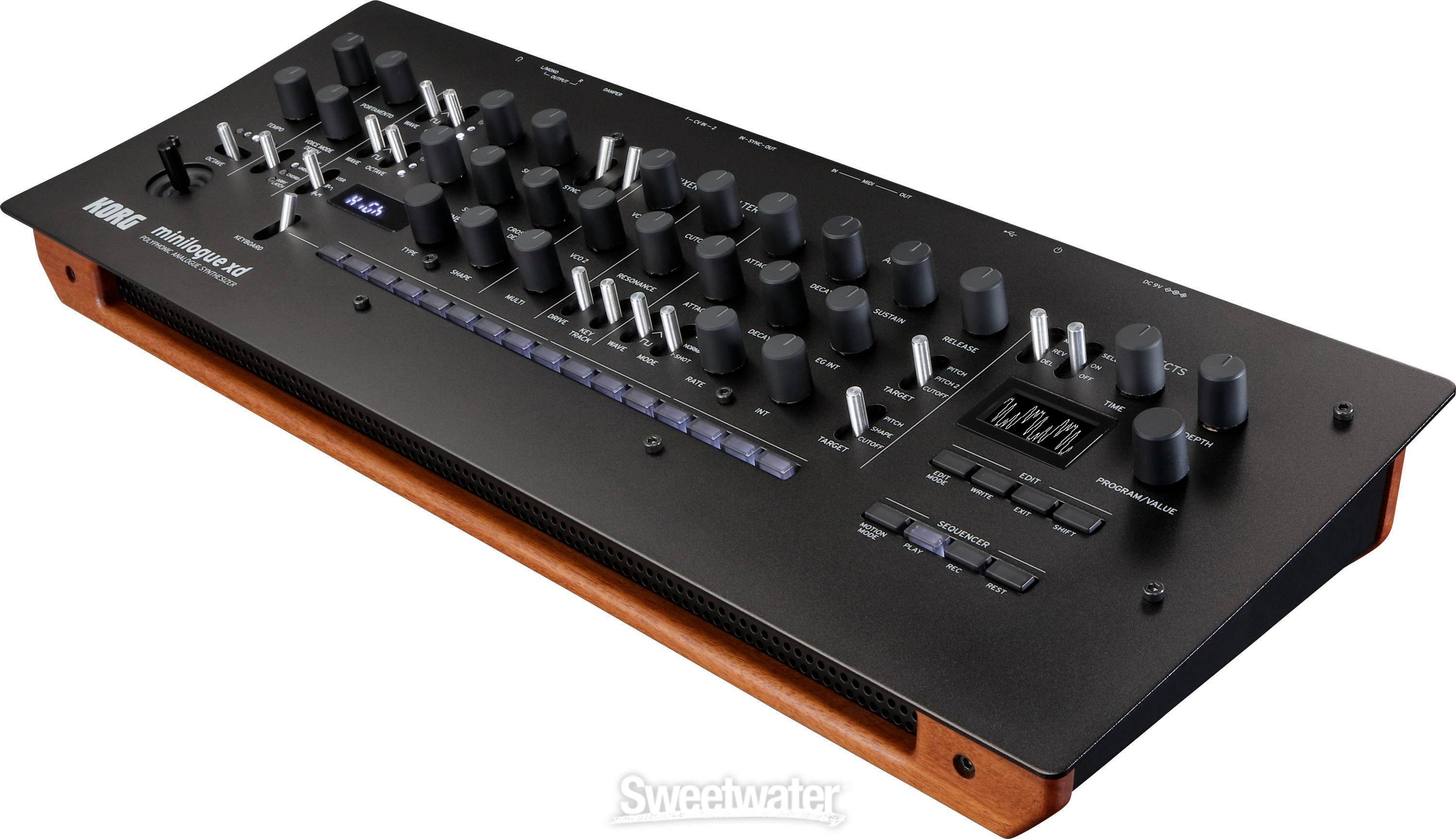 Korg minilogue XD 4-voice Analog Synthesizer Module | Sweetwater