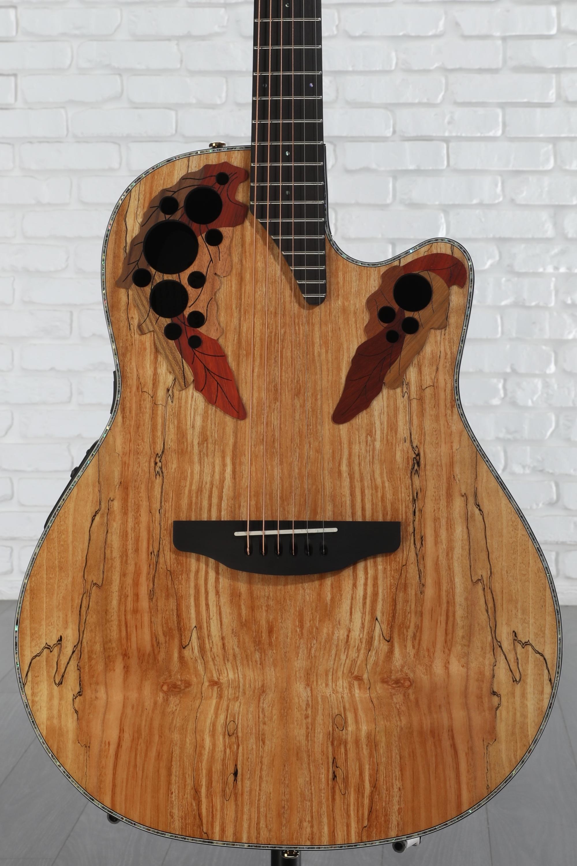 Ovation Celebrity CE44P-PE エレアコ　ケース付き Ovation Celebrity Elite Plus CE44P-FKOA Mid-Depth Acoustic