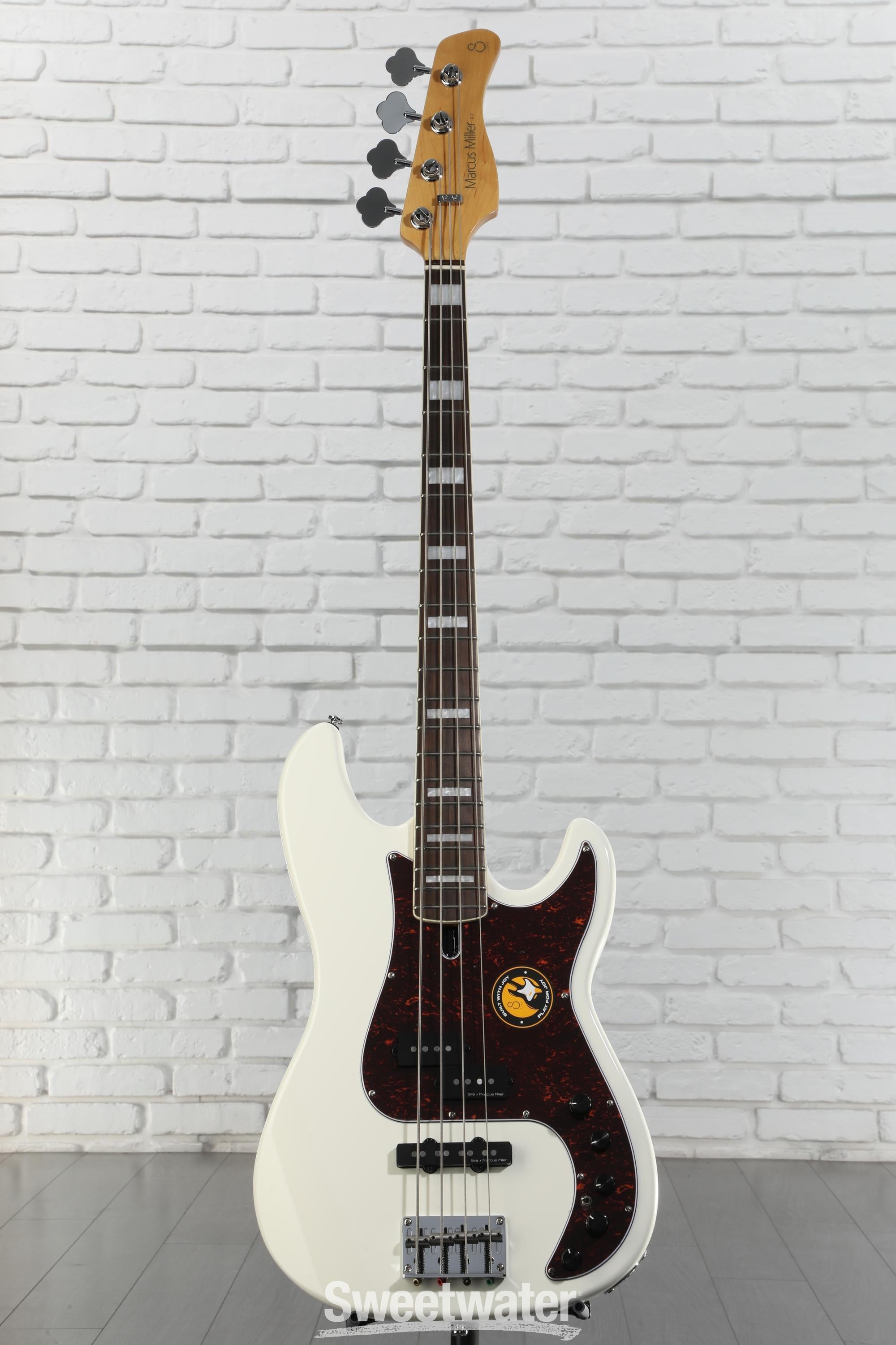 Sire Marcus Miller P7 Alder 4-string Bass Guitar - Antique White