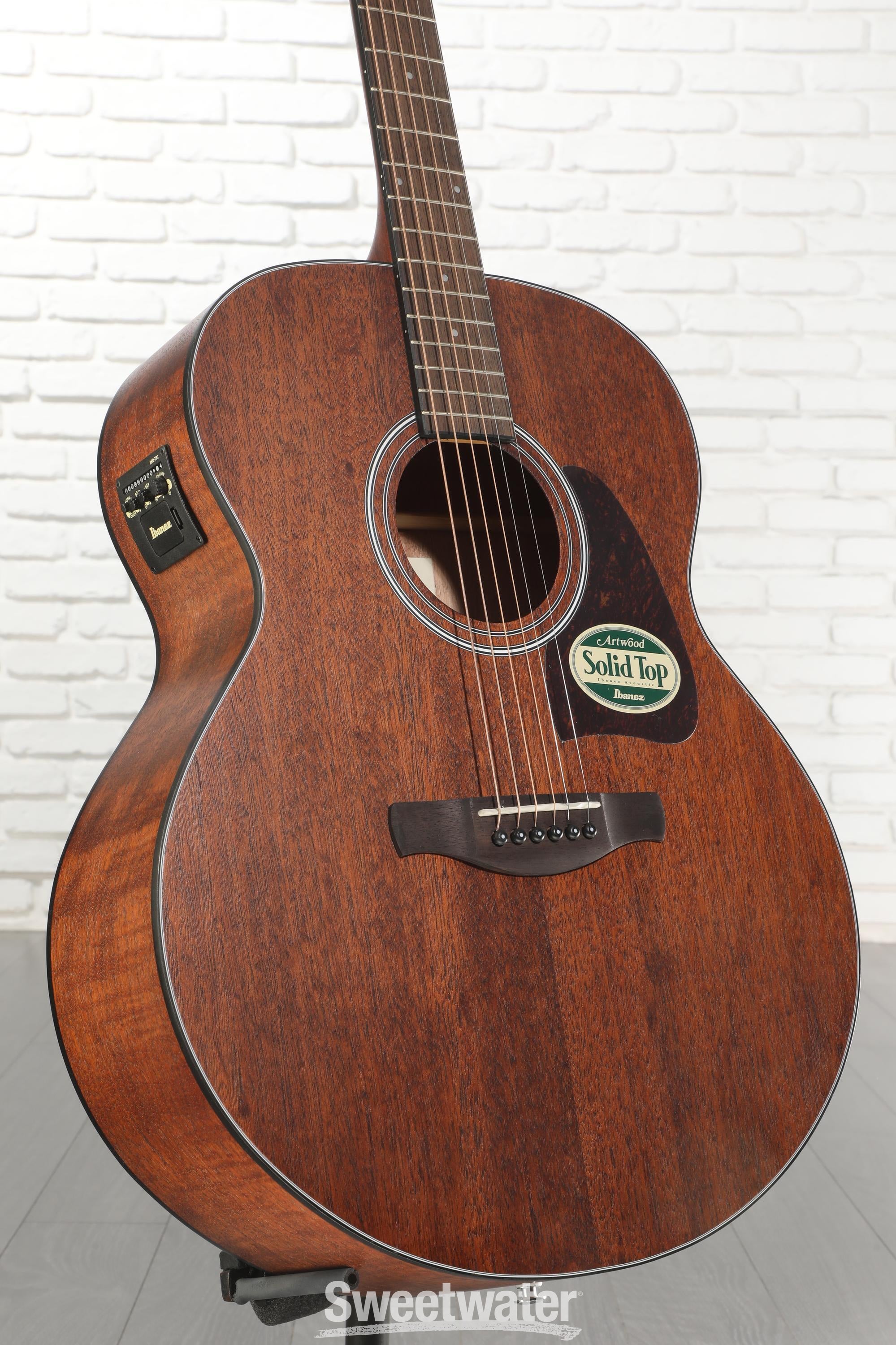 Photo of Ibanez AJ54E Artwood Jumbo Acoustic-electric Guitar - Open Pore Natural