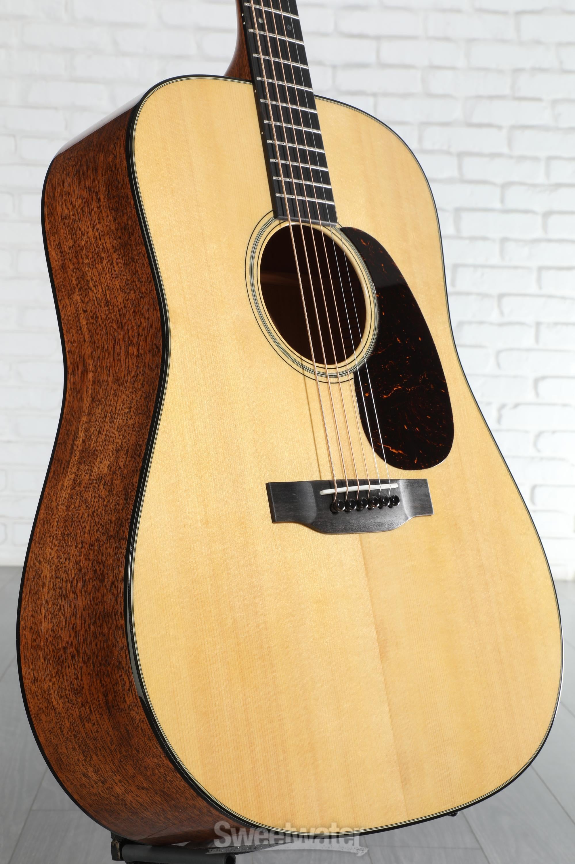 Martin D-18 Standard Series Acoustic Guitar - Natural with Aging
