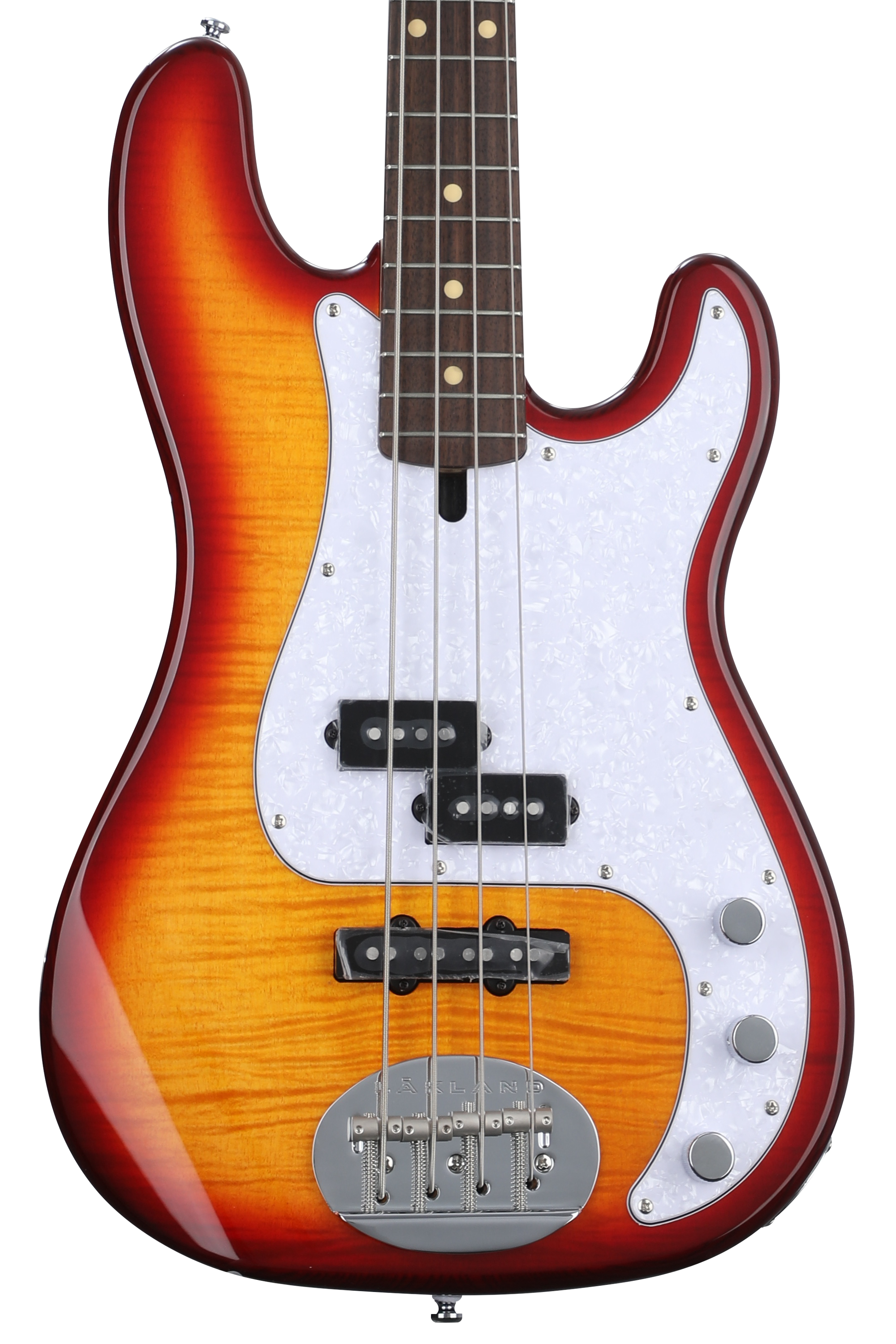 Lakland Skyline 44-64 Deluxe PJ Bass Guitar - Honeyburst