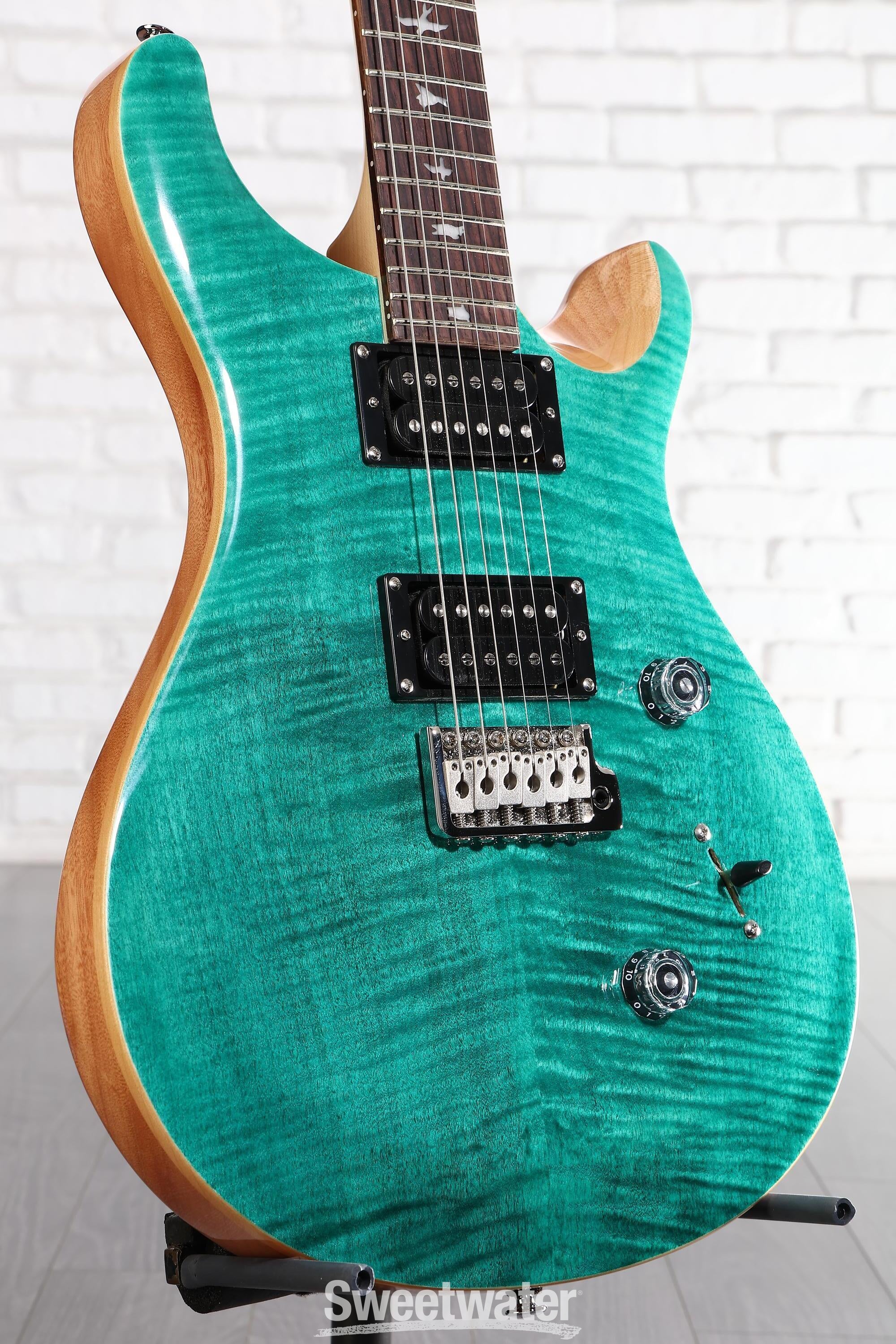 Photo of PRS SE Custom 24 Electric Guitar - Turquoise