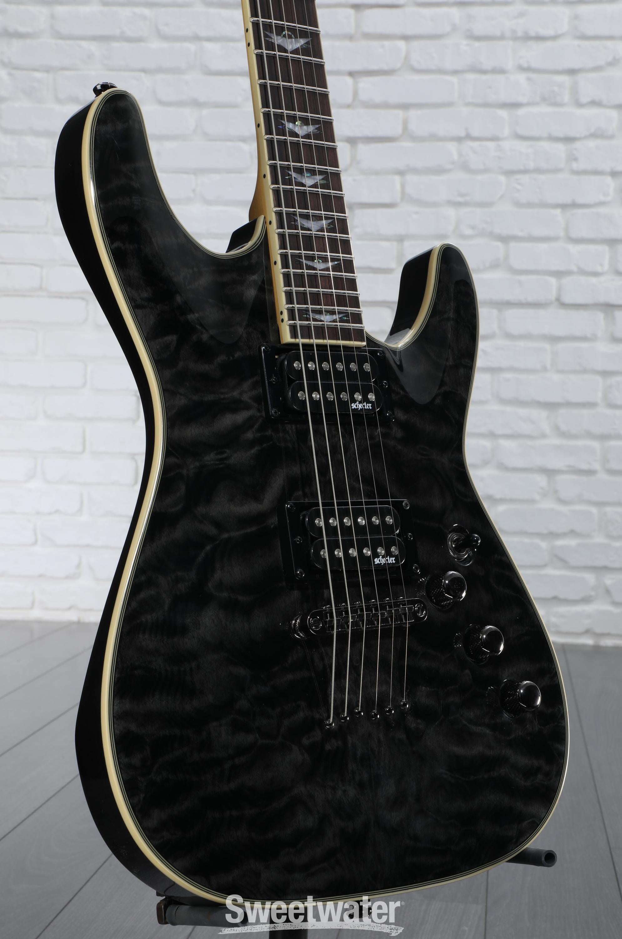 ギター SCHECTER OMEN EXTREME-6 Amazon.com: Schecter Omen Extreme-6 Electric Guitar - Black