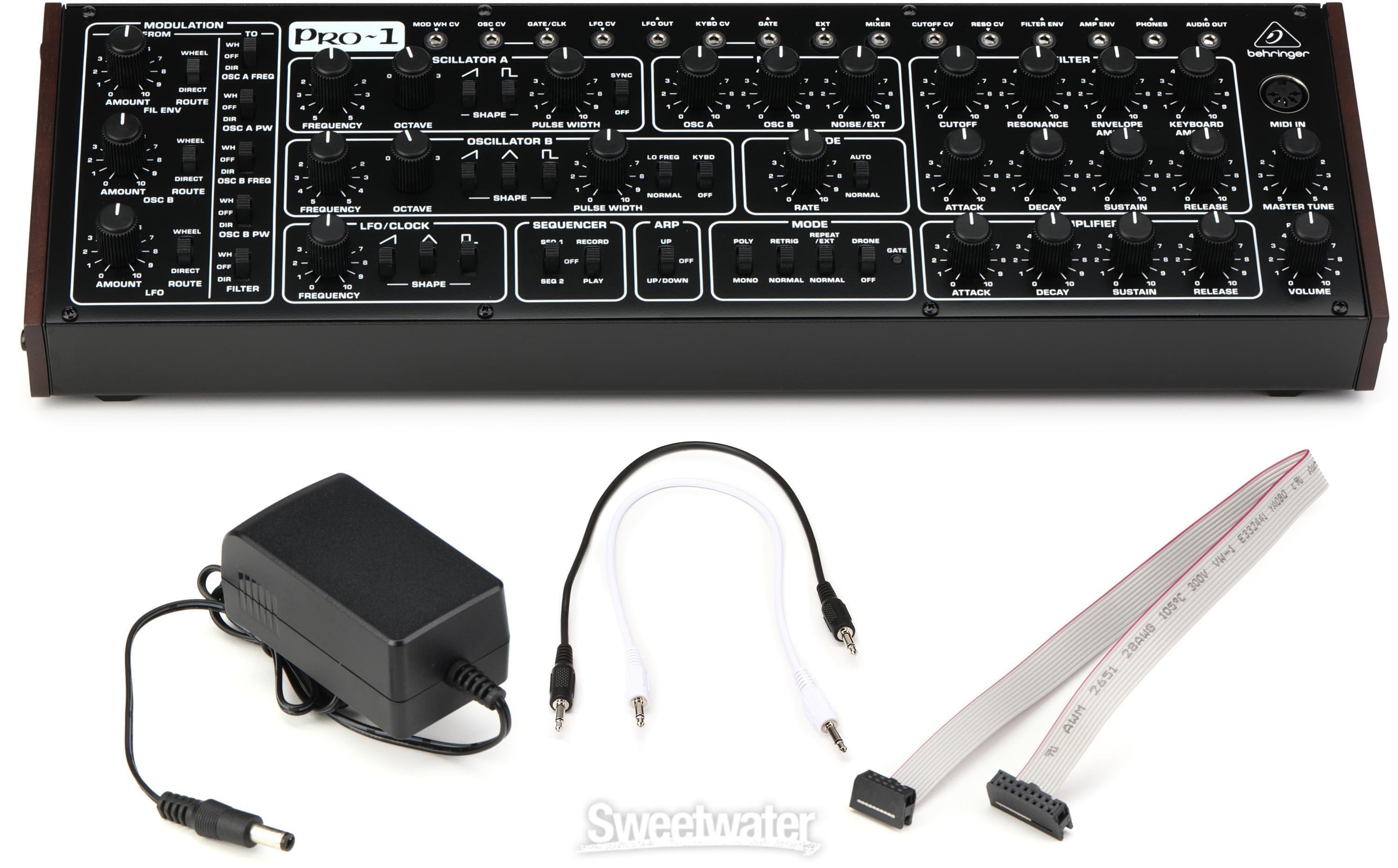 Behringer PRO-1 Tabletop Synthesizer | Sweetwater