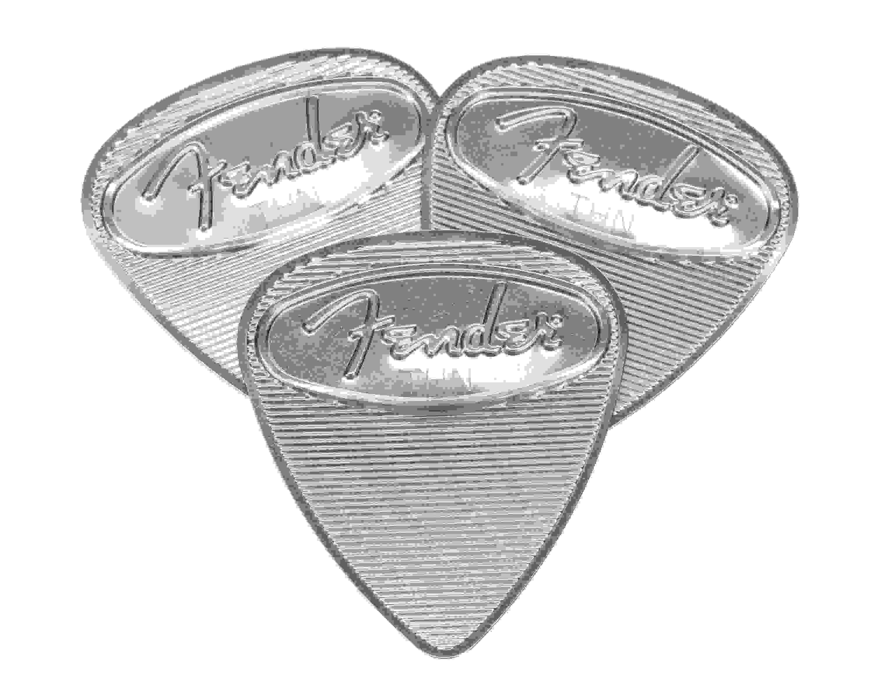 Fender Steel Pick 4-Pack - Thin