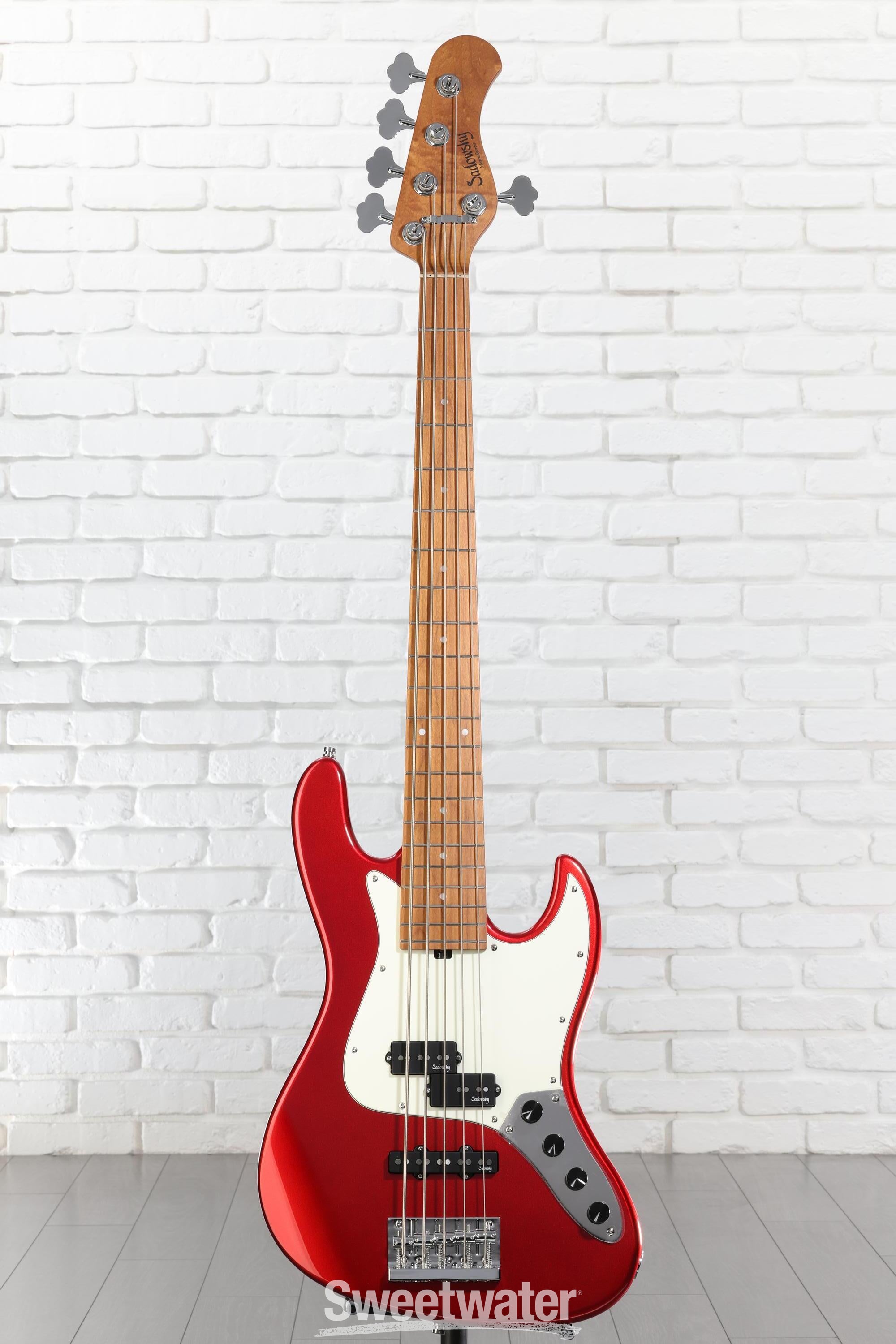 Sadowsky MetroExpress 21-fret Hybrid PJ 5-string Bass - Candy