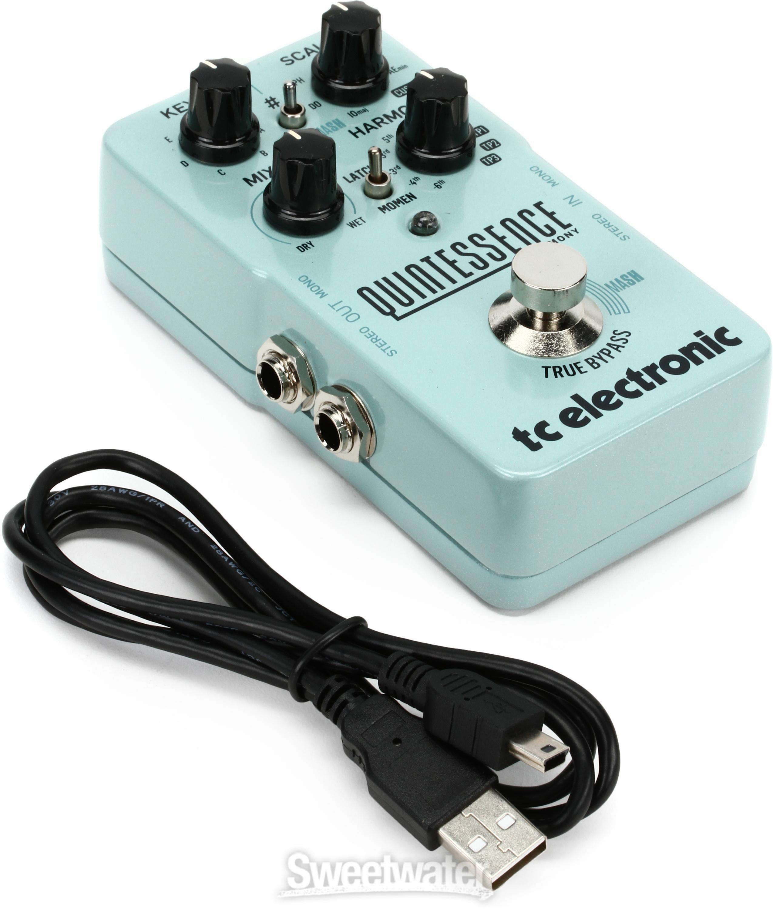 TC Electronic Quintessence Harmony Pedal Reviews | Sweetwater