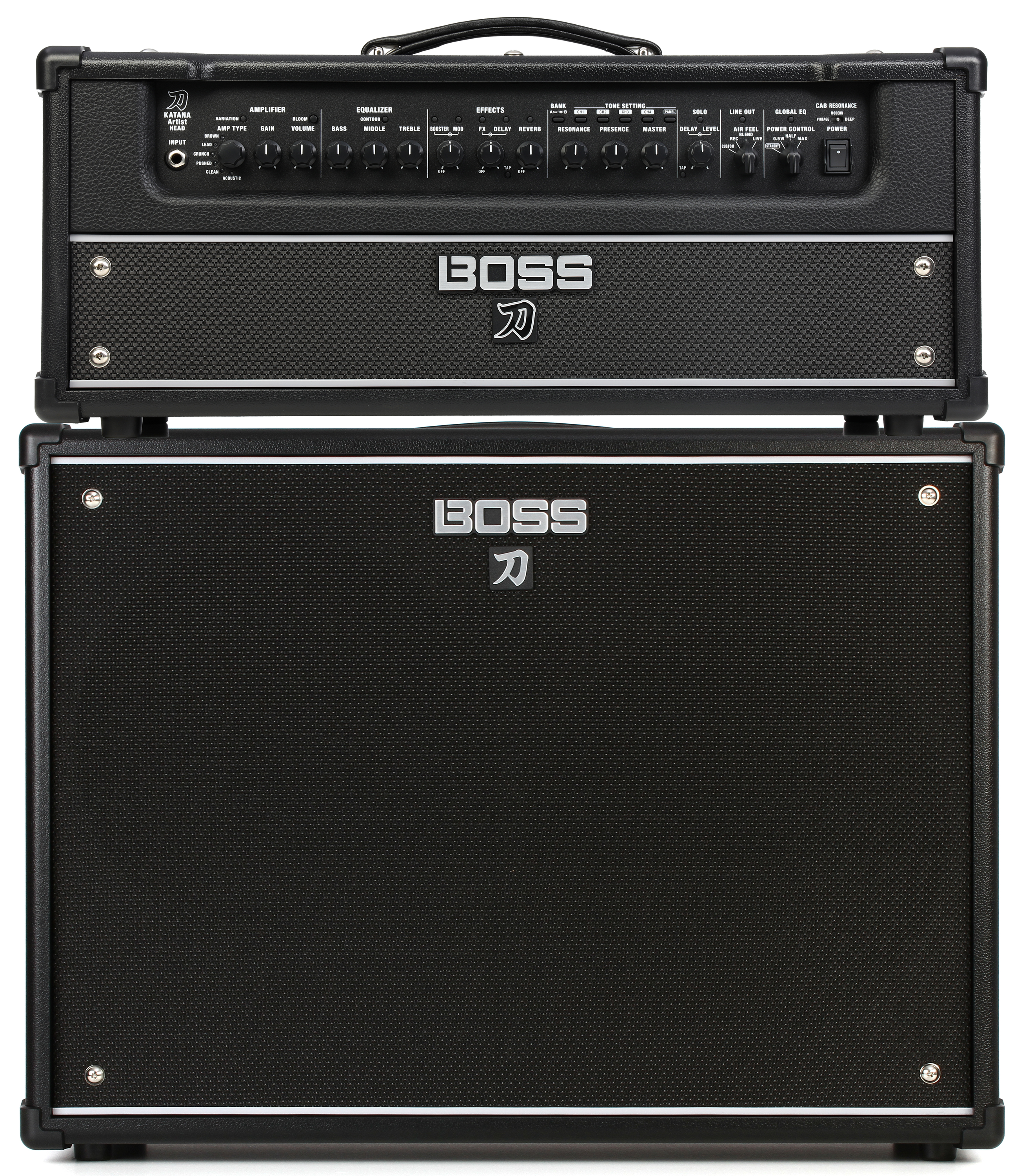 Boss Katana Artist Gen 3 100-watt Amplifier Head and Katana 150