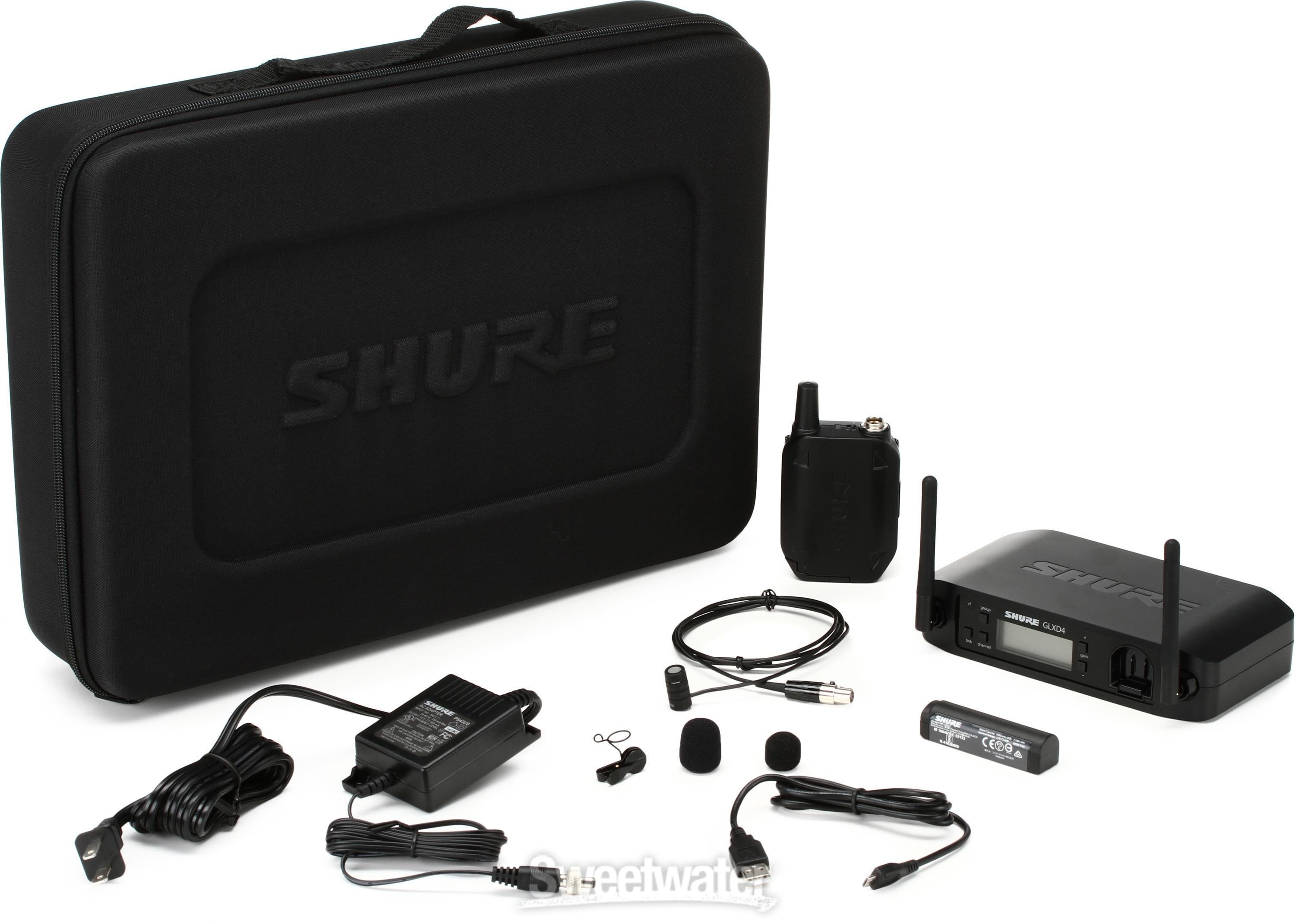 Shure GLXD14 85 Wireless Lavalier Microphone System Reviews