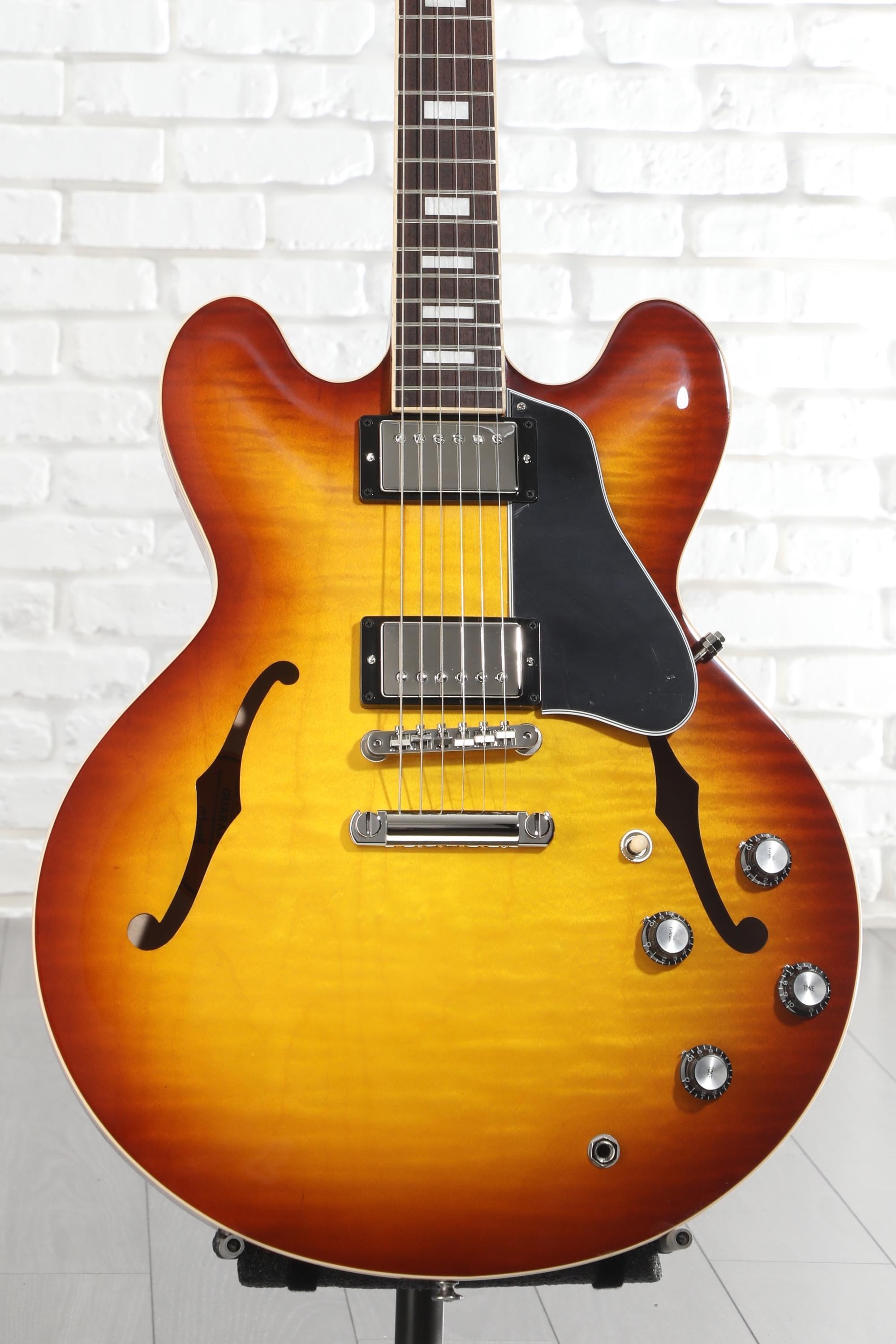 Gibson ES-335 Figured Semi-hollowbody Electric Guitar - Iced Tea