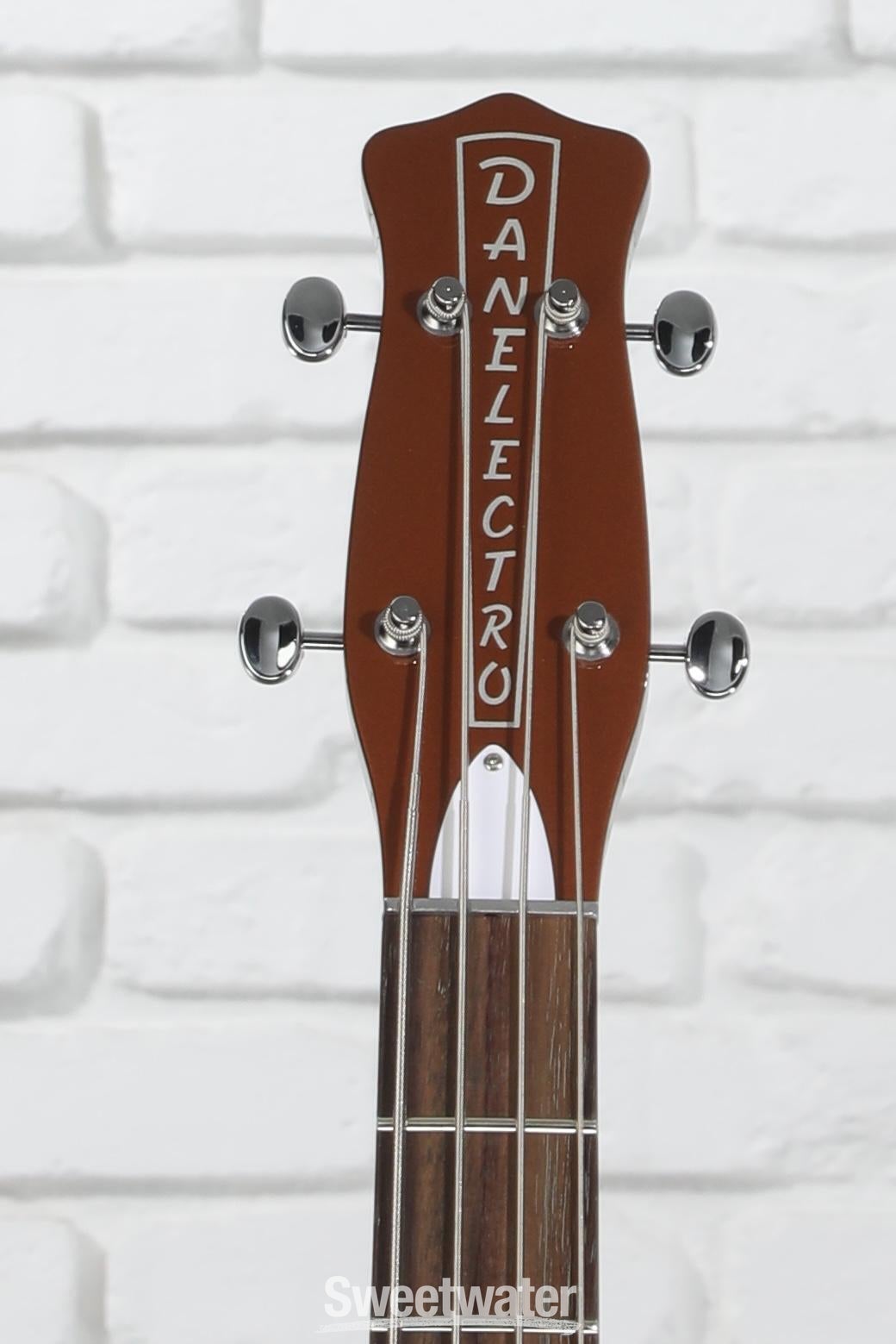 Danelectro　59DC Danelectro '59DC Short Scale Bass Guitar - Copper | Sweetwater