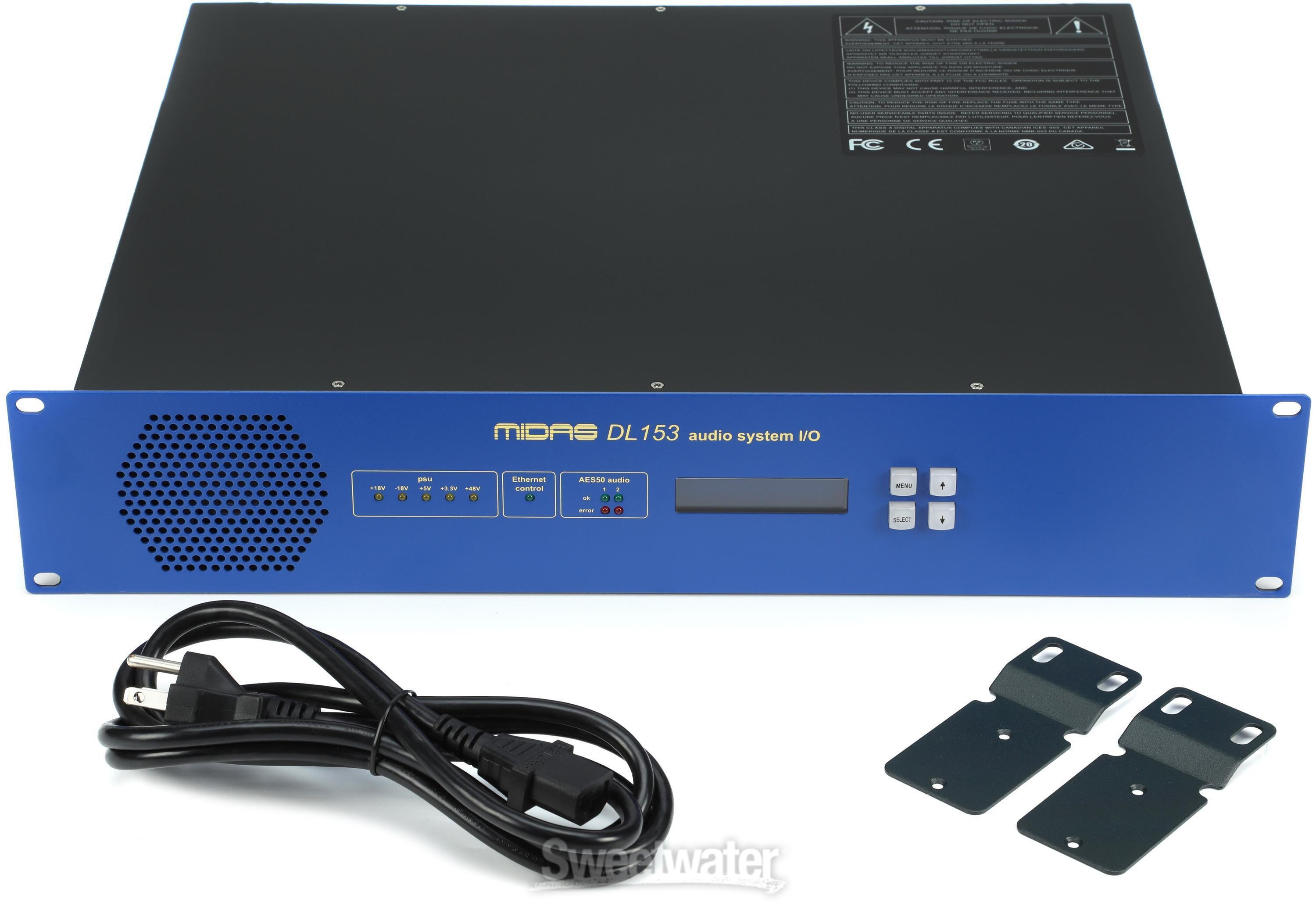 Midas DL153 PRO SERIES 16-input / 8-output Stage Box | Sweetwater