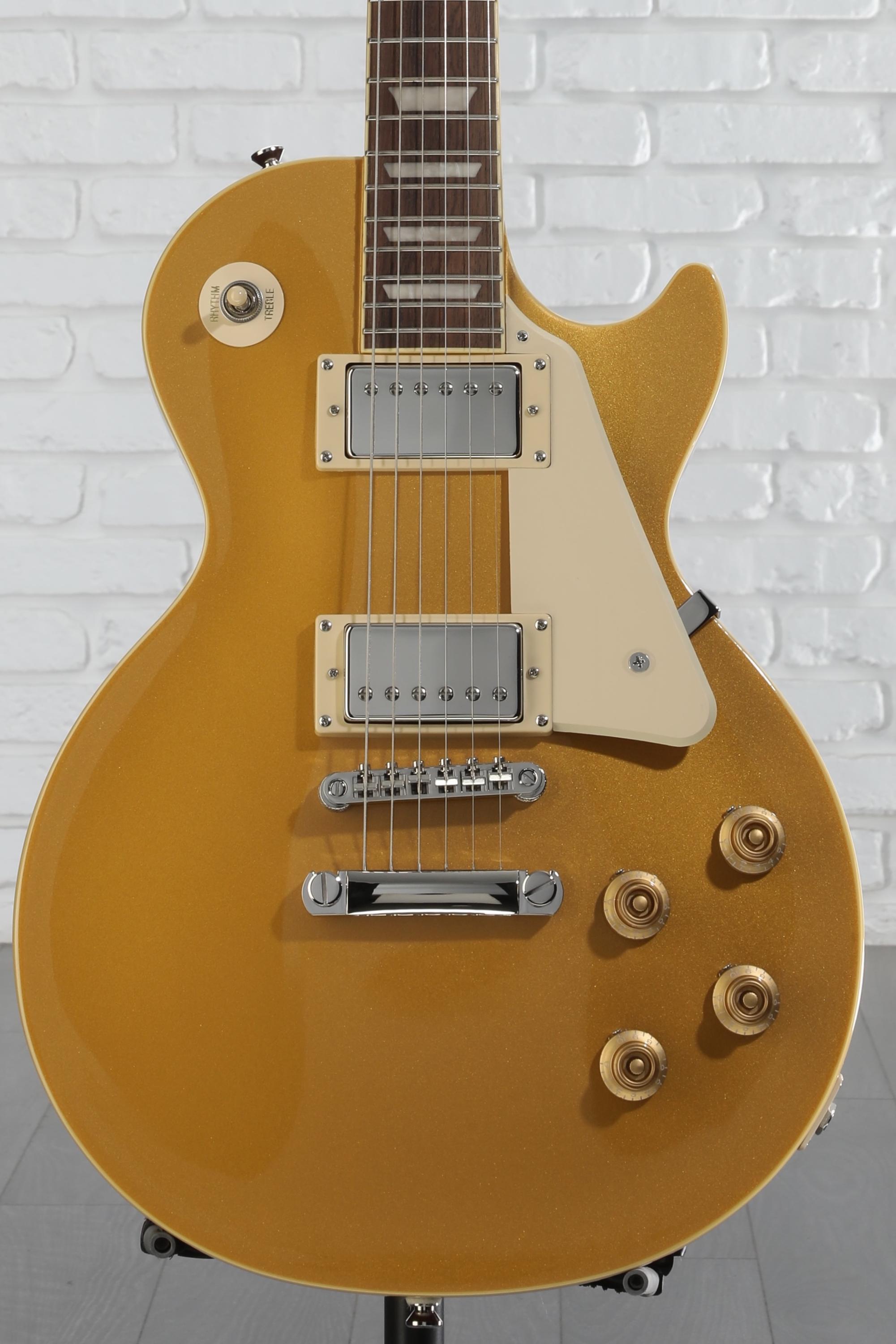 【送料込】Epiphone Les Paul standard GOLD TOP Amazon.com: Epiphone Les Paul Standard 50s, Metallic Gold