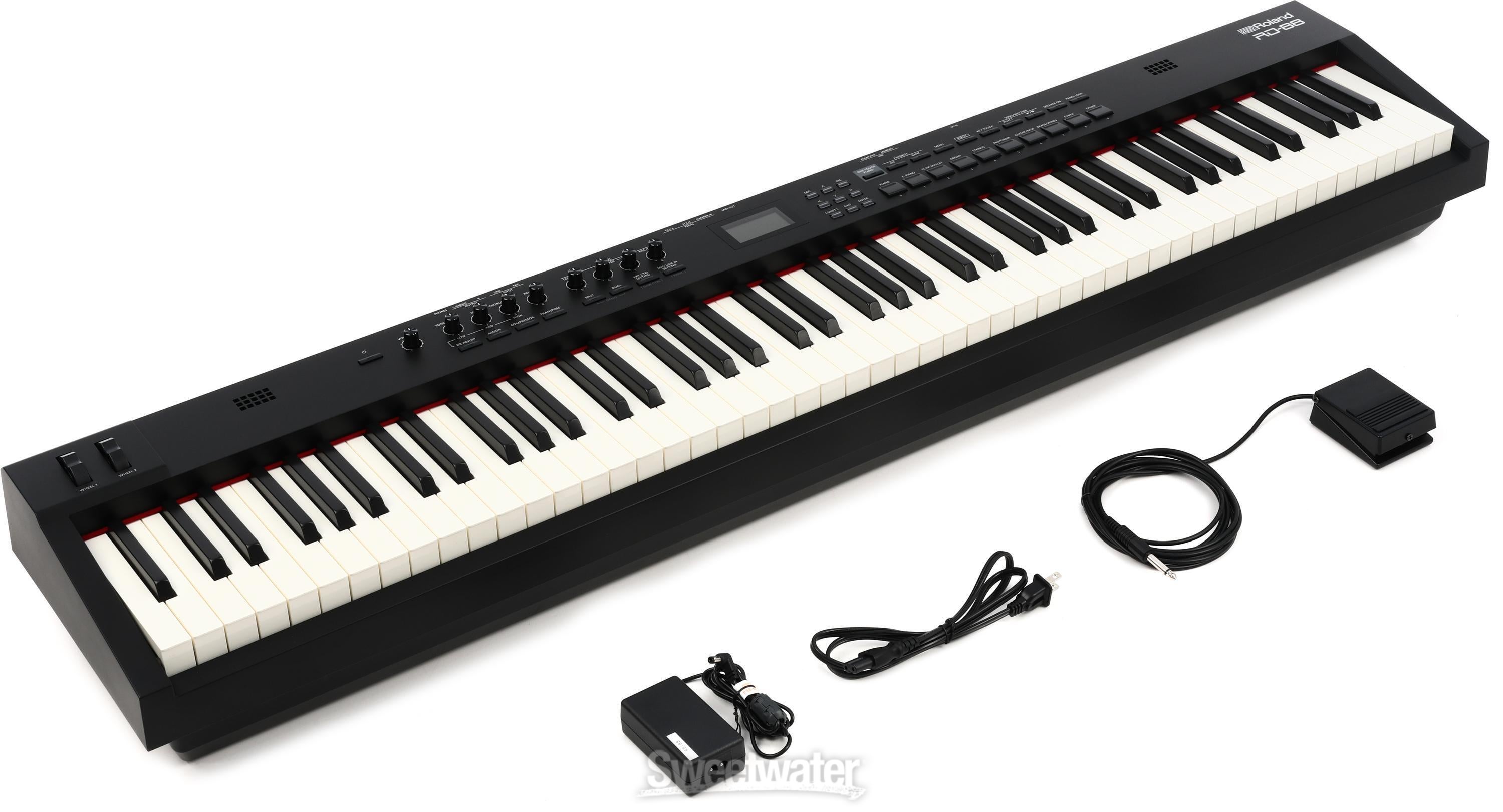 Roland RD-88 88-key Stage Piano with Speakers | Sweetwater