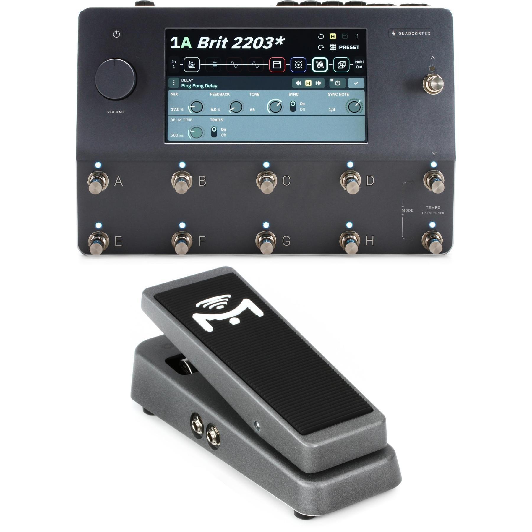 【新品同様】Neural DSP QUAD CORTEX Decksaver付 Neural DSP Quad Cortex Quad-Core Digital Effects Modeler