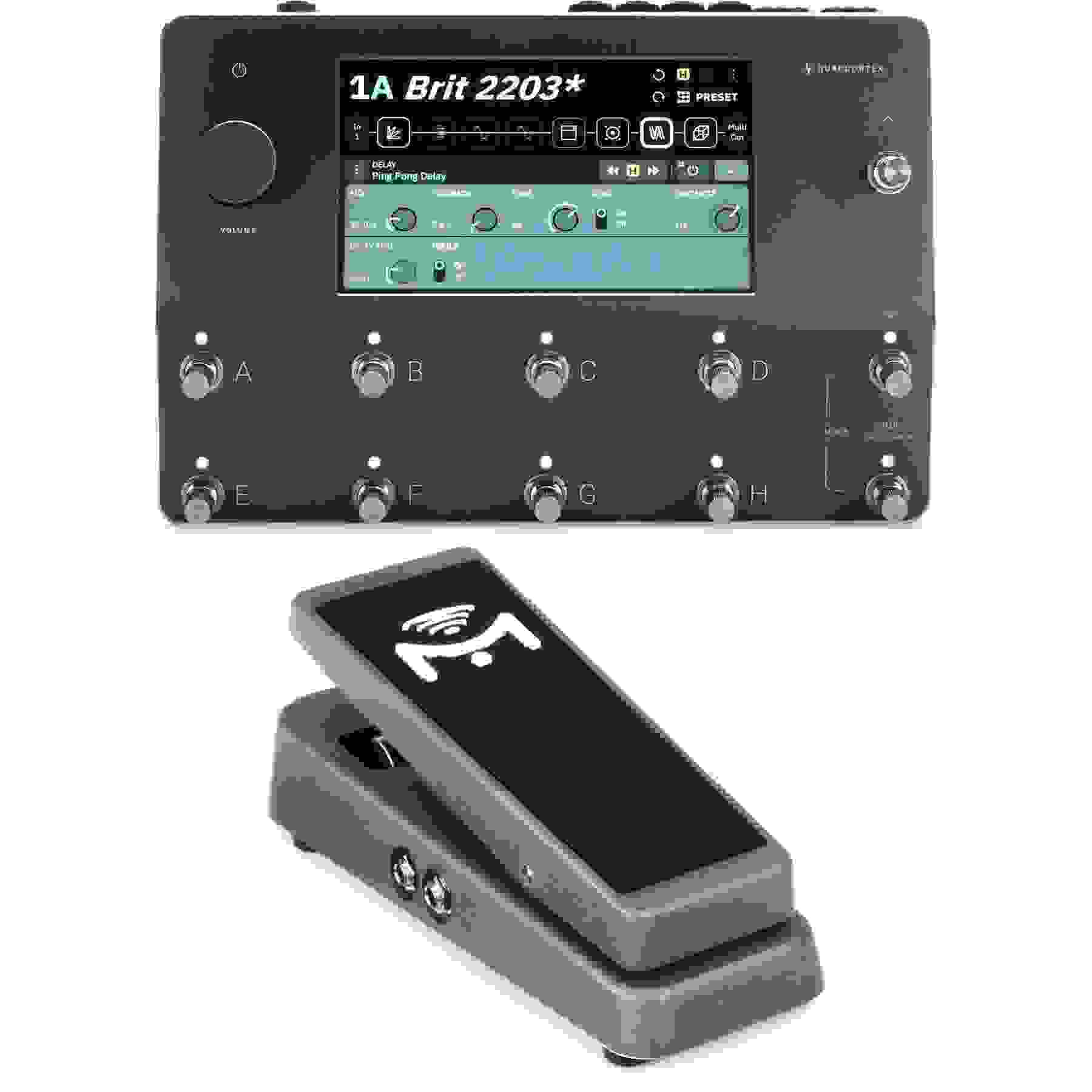 Neural DSP Quad Cortex Quad-Core Digital Effects Modeler/Profiling Floorboard with Mission Engineering Expression Pedal