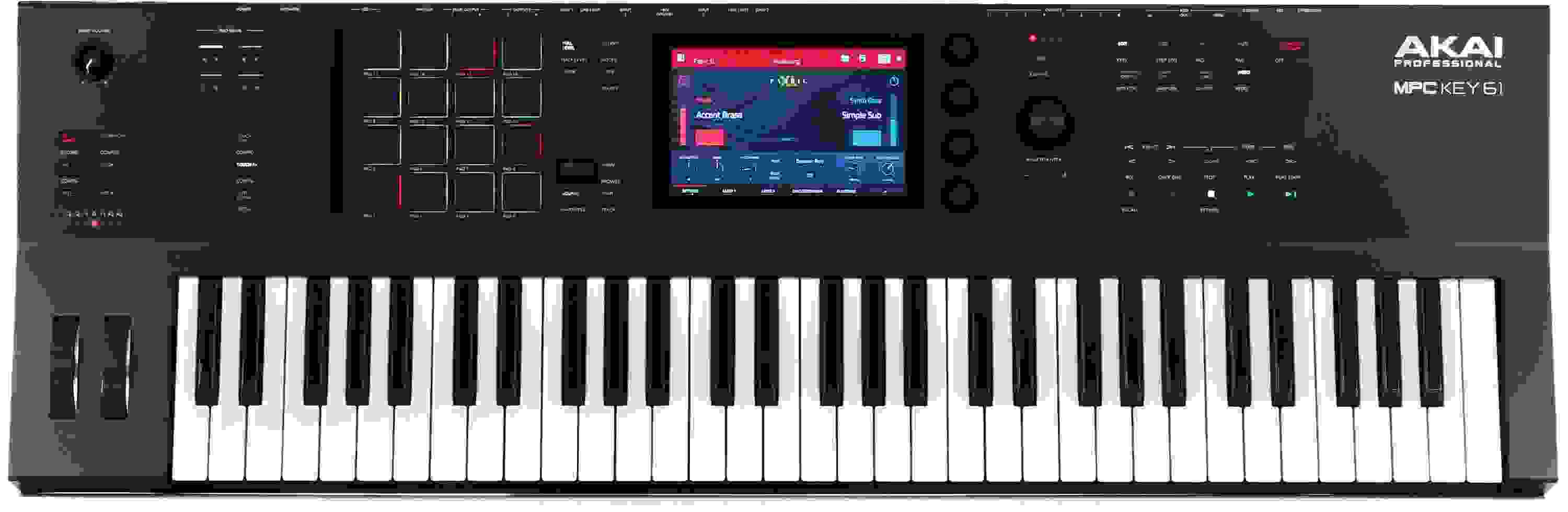 Akai Professional MPC Key 61 Standalone Sampler and Sequencer
