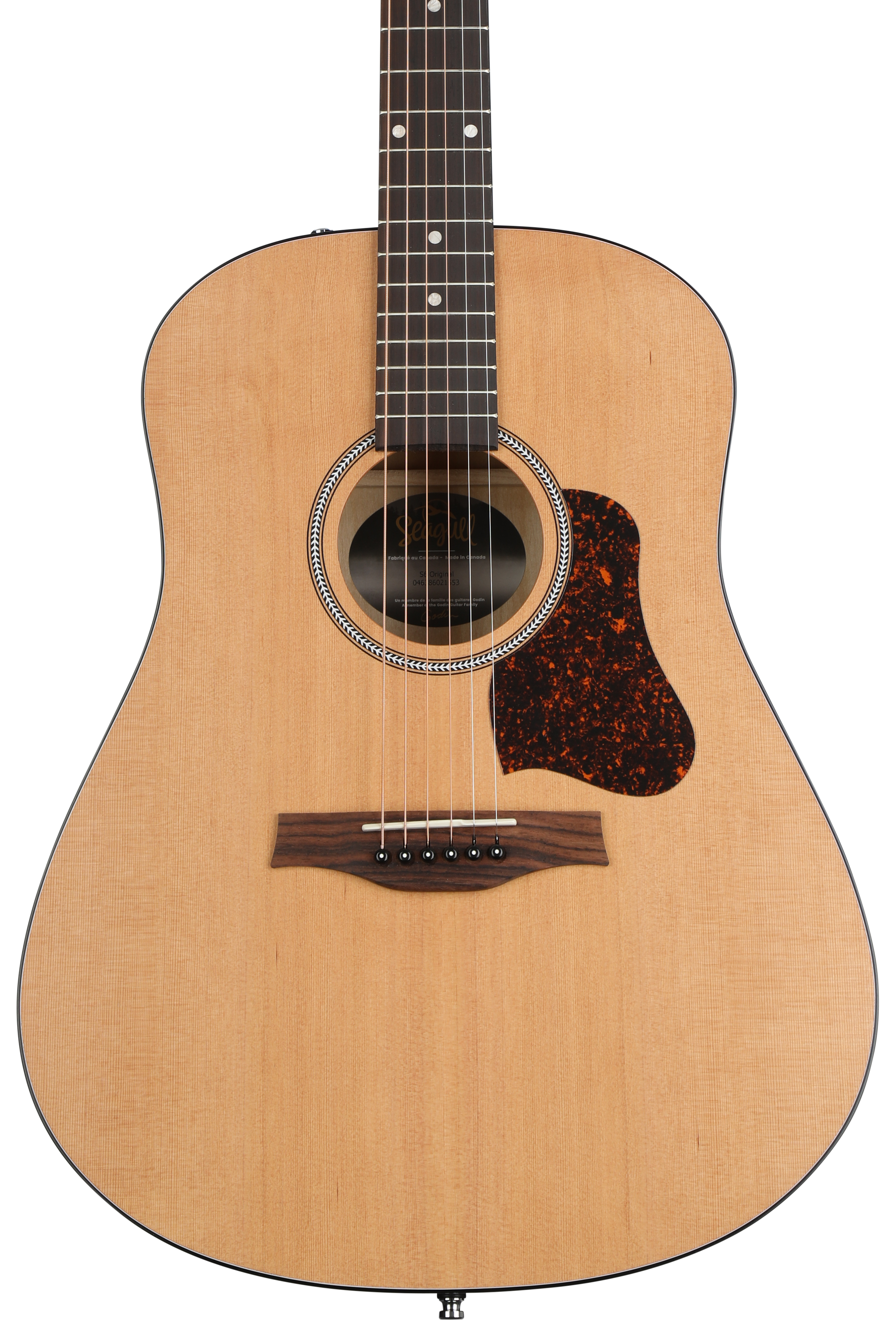 Seagull Guitars S6 Cedar Original Acoustic Guitar - Natural
